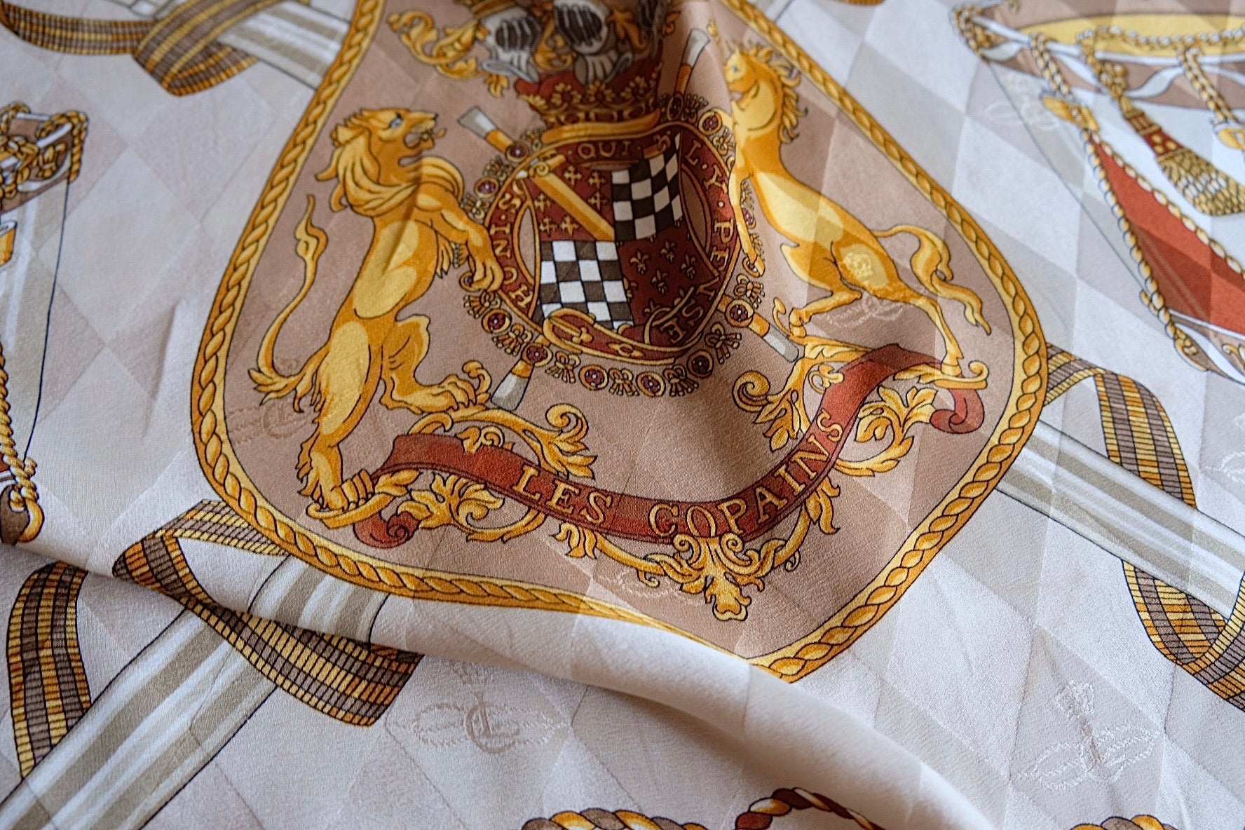 LES COPAIN SILK FOULARD  80