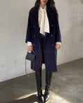 Max Mara blue coat