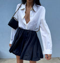 100 silk white shirt