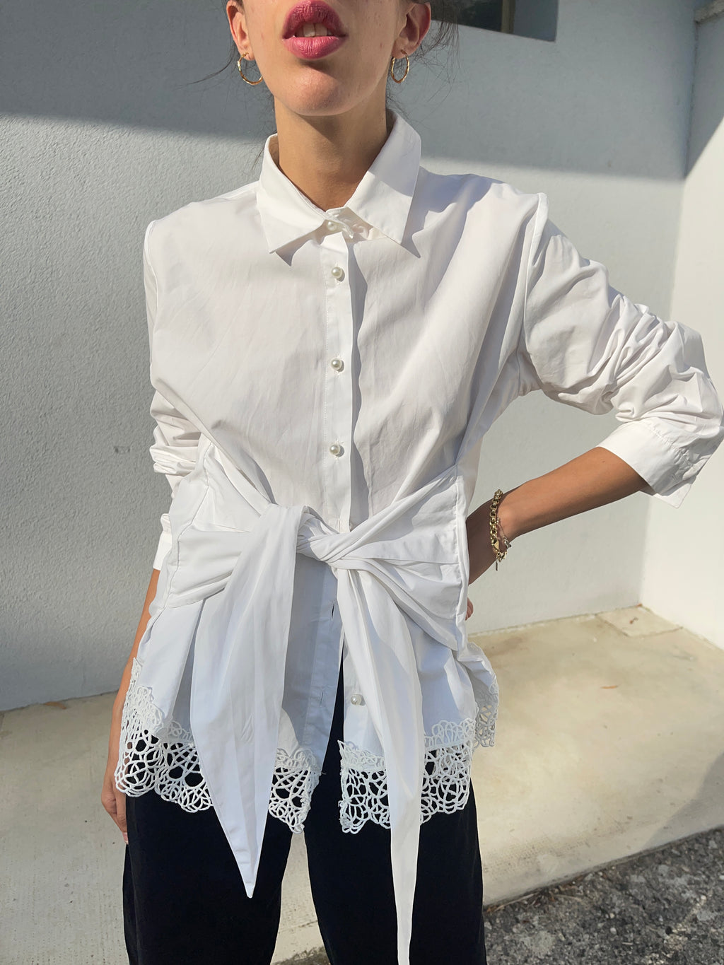 Bow shirt