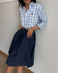 Ralph Lauren maxi  ghingham shirt
