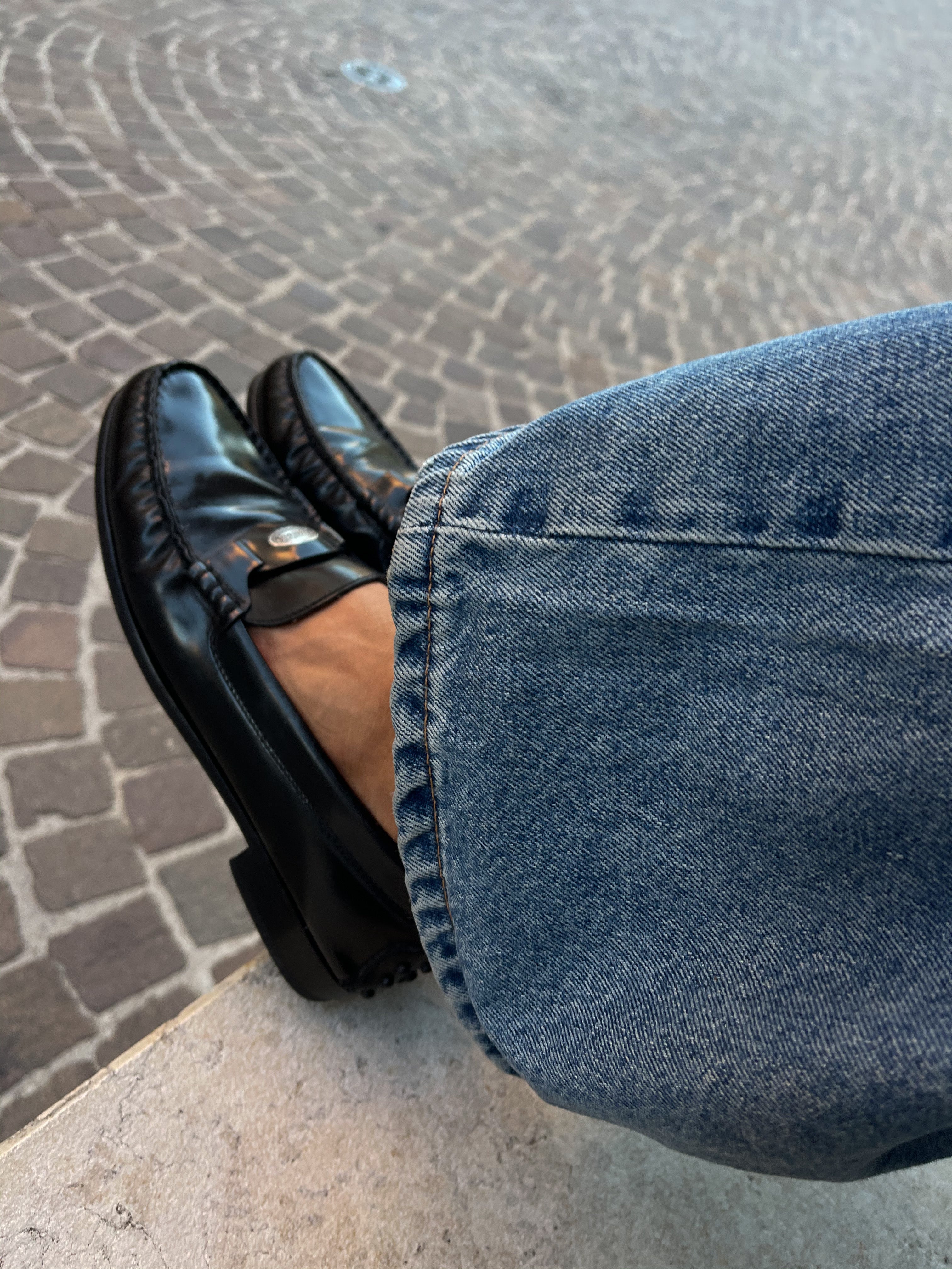 Mocassino logo  tod’s 38 ,5