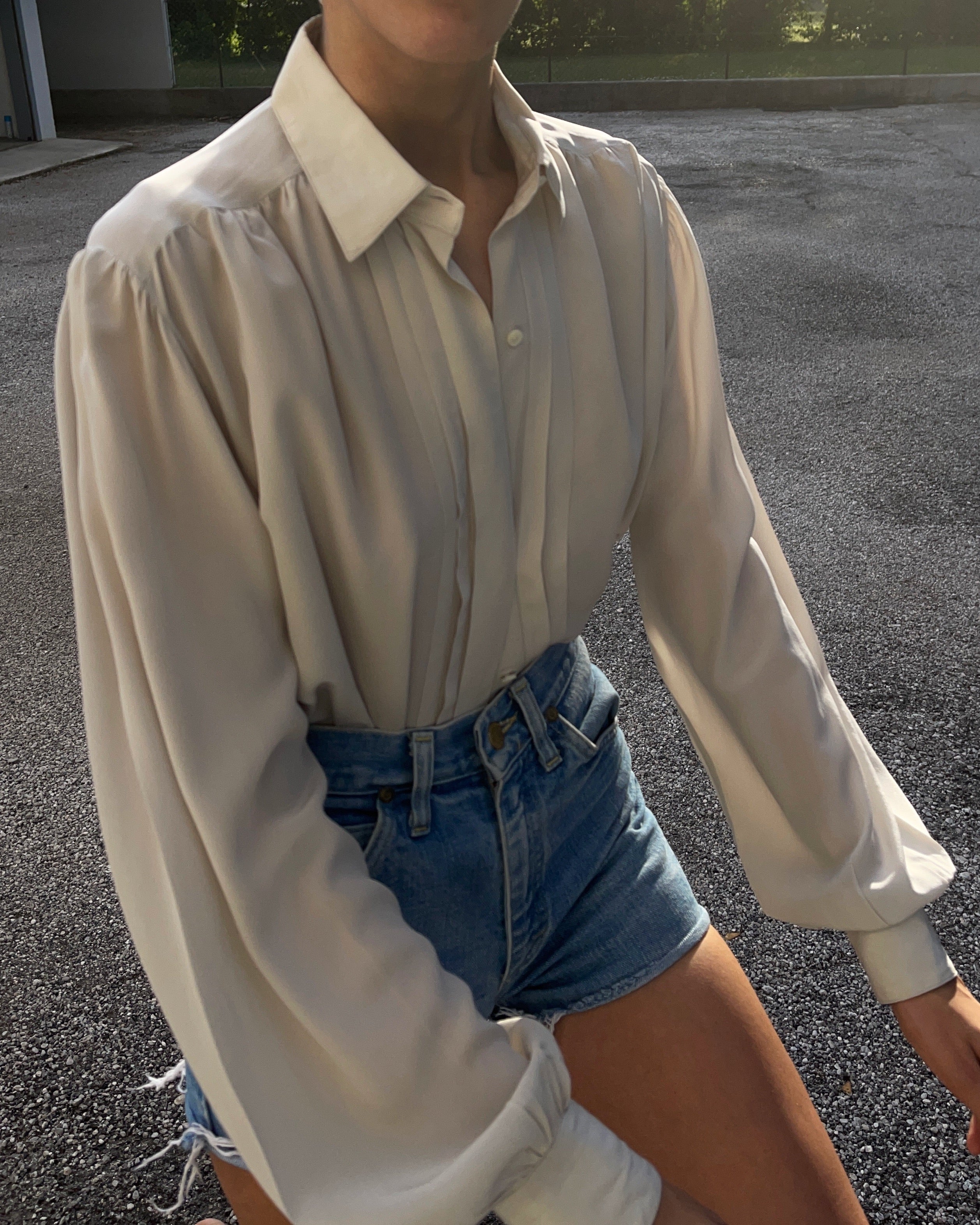 Camicia 100% seta