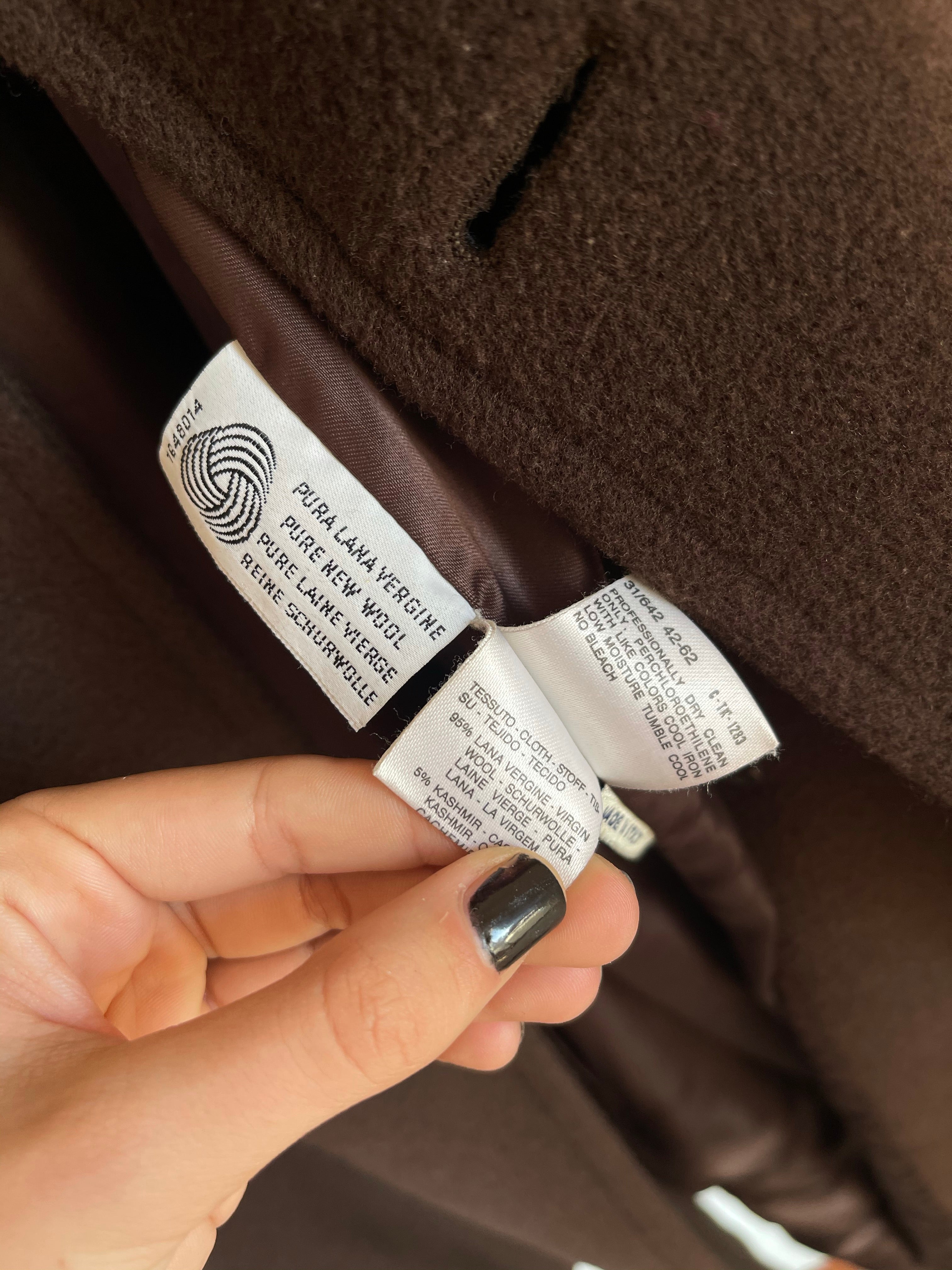 Max and co iconic chocolate coat