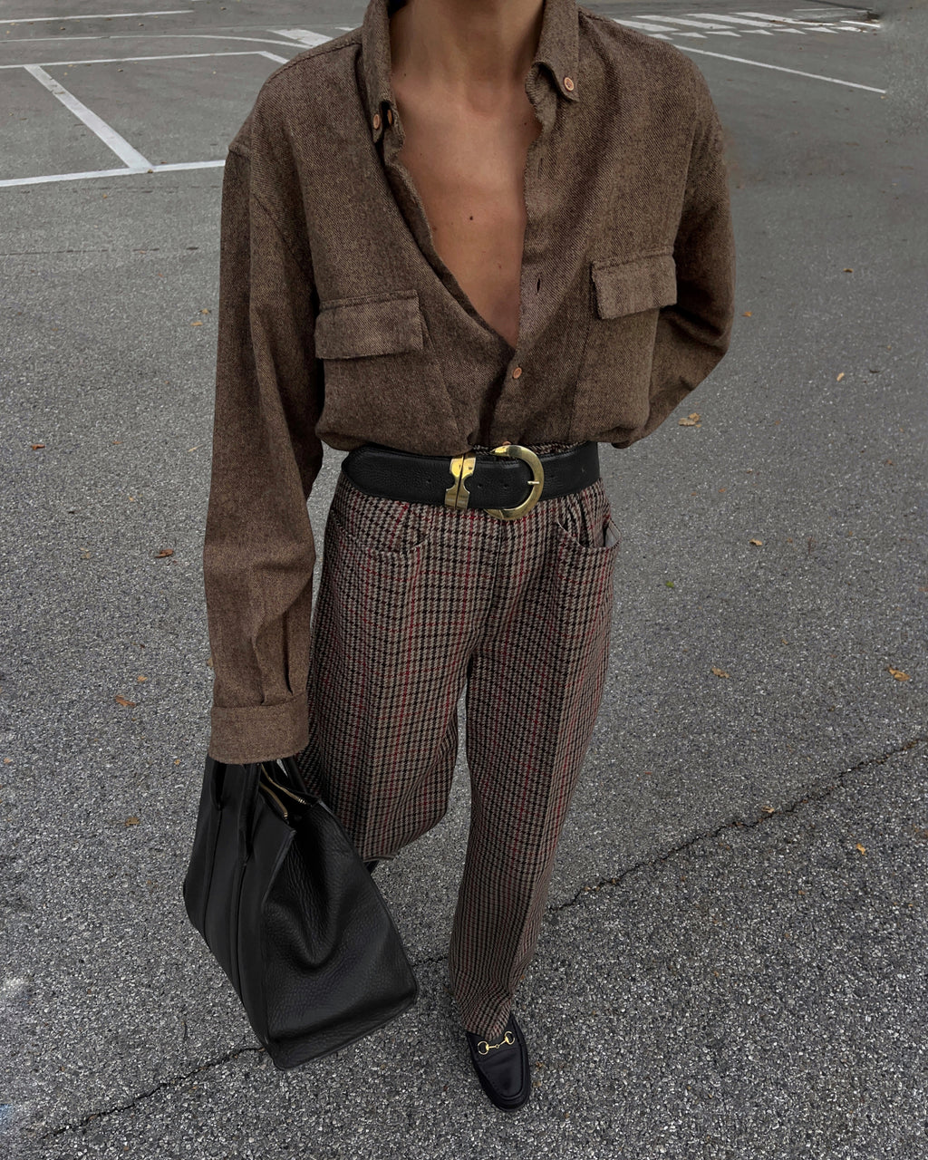 100% wool trousers