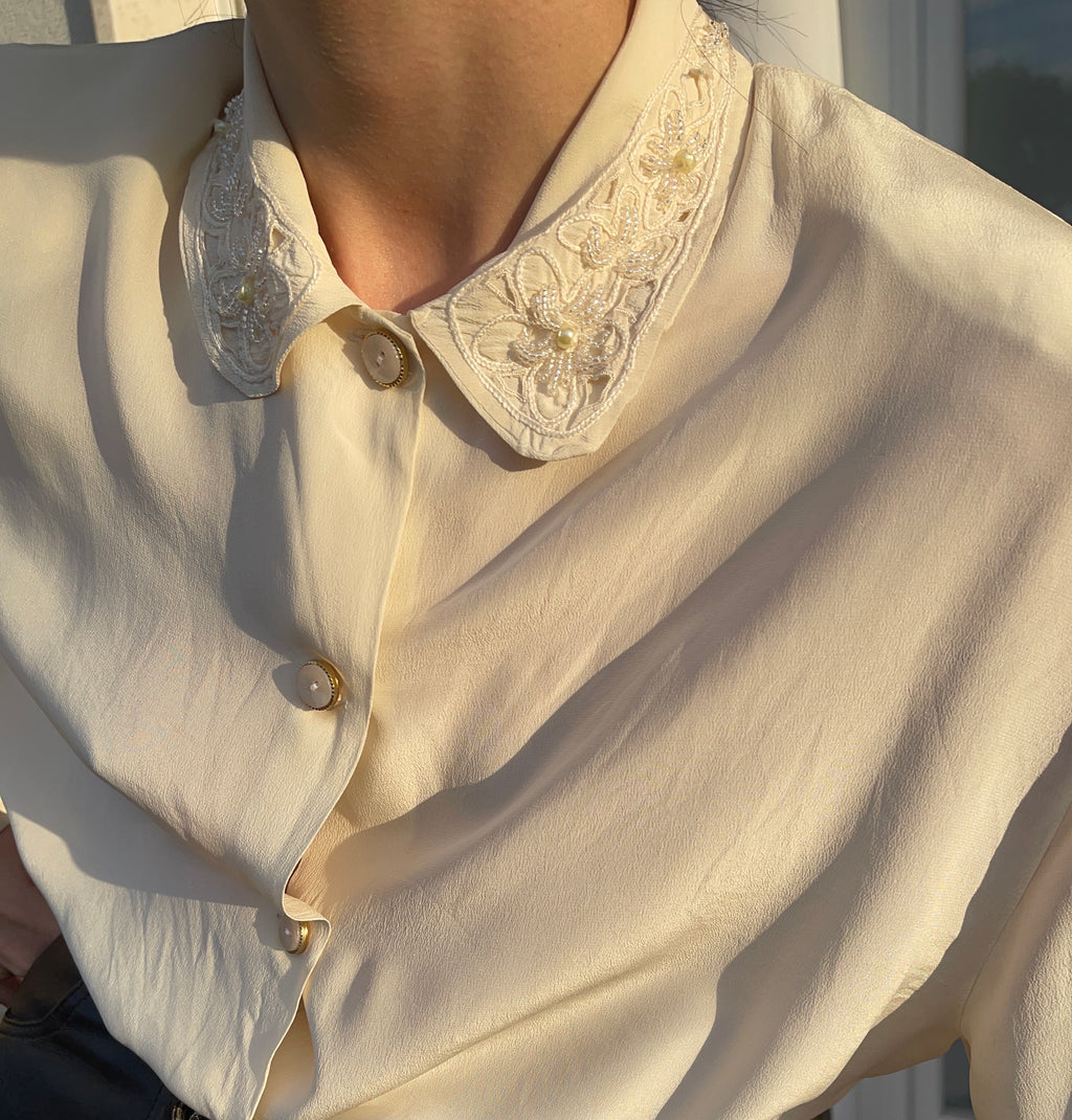 100% silk shirt