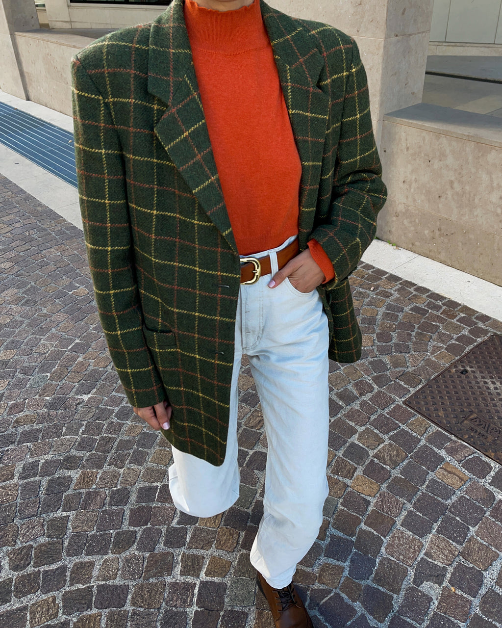 100 thick  OVERSIZE wool blazer