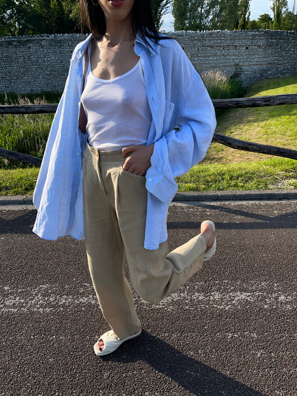 Pantalone 100 Lino