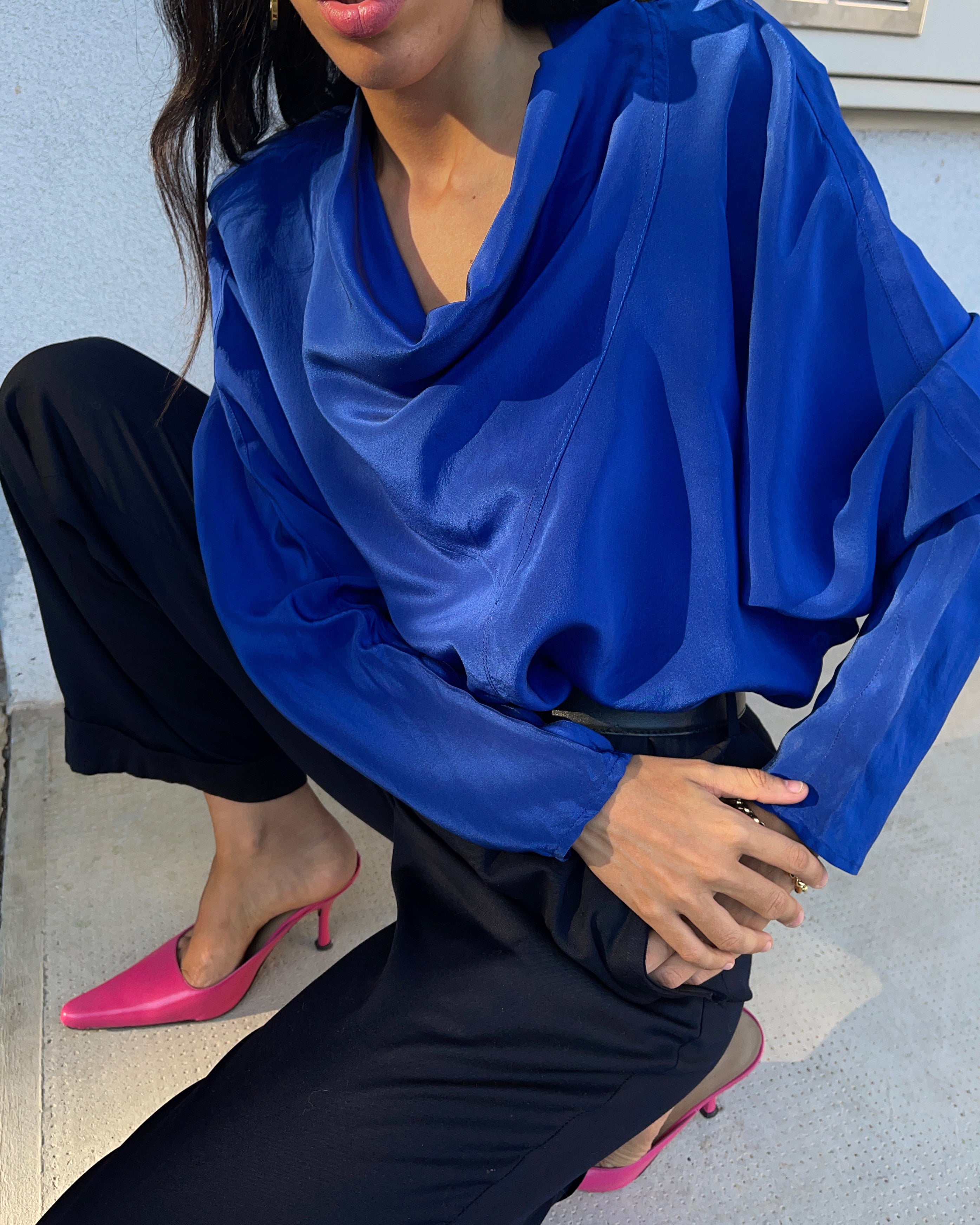 Blusa 100 silk
