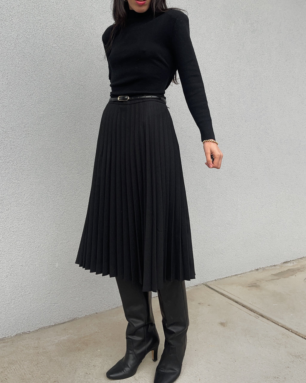 Perfect plissè skirt