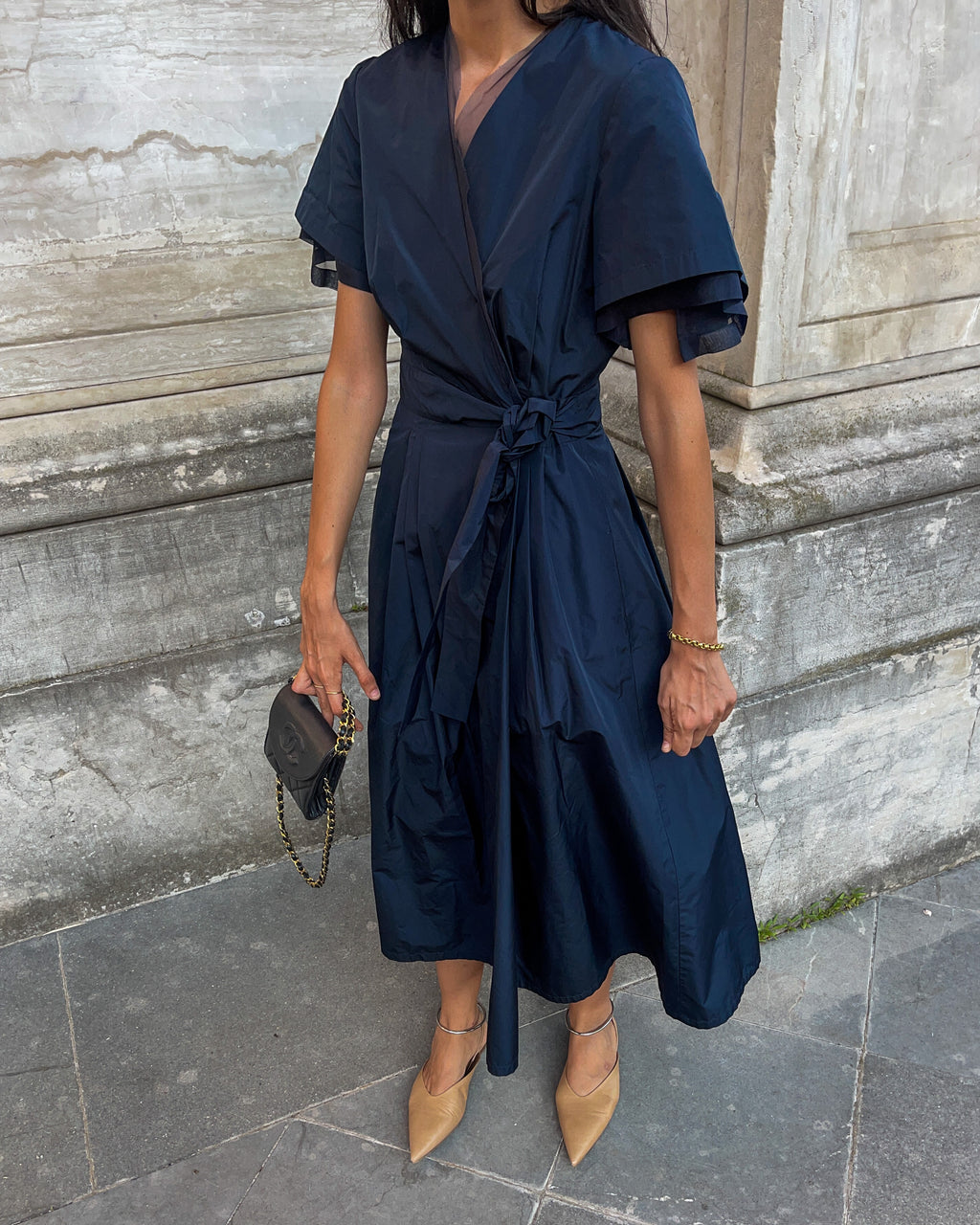Max Mara studio blue dreamy dress