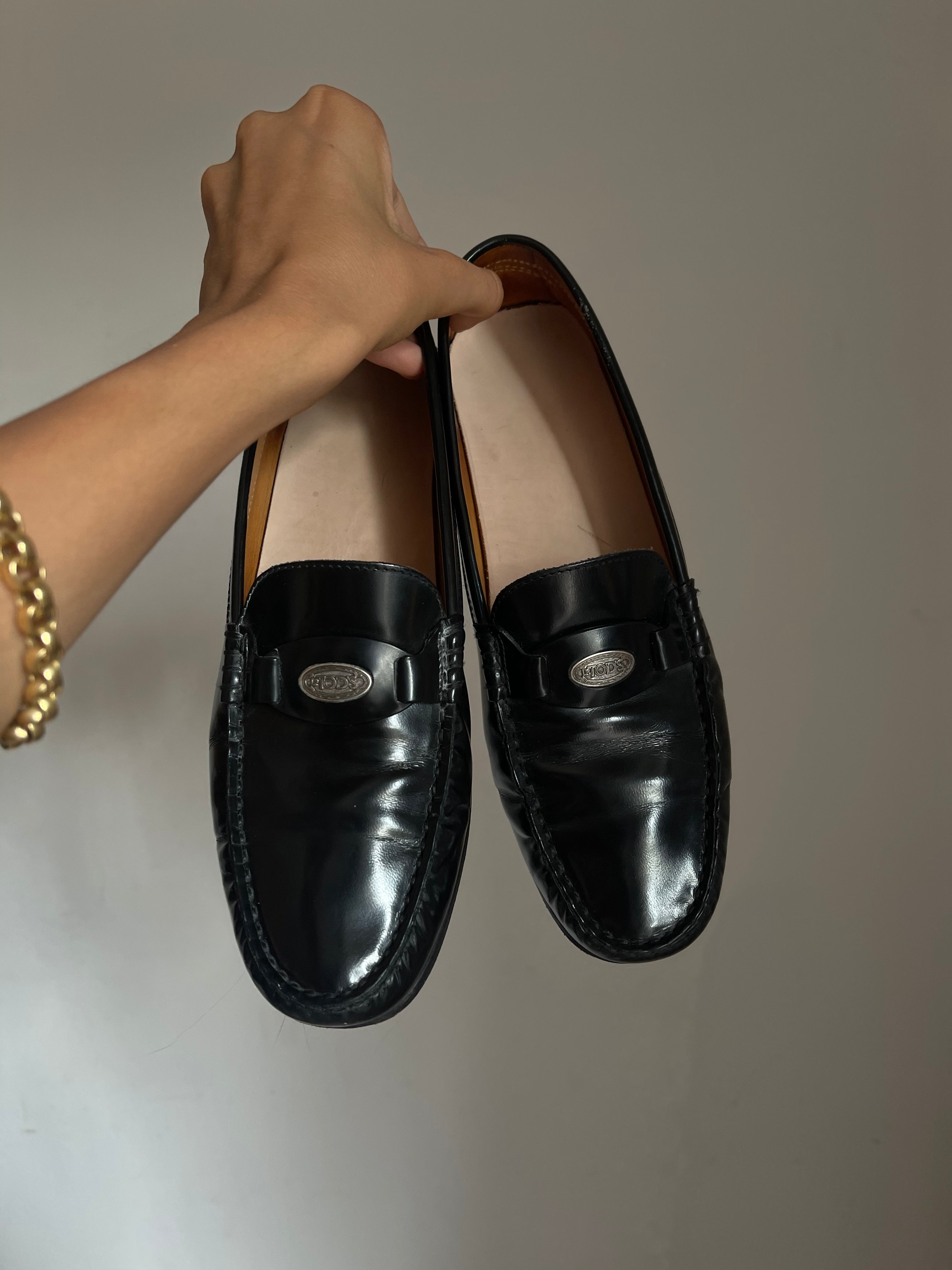 Mocassino logo  tod’s 38 ,5