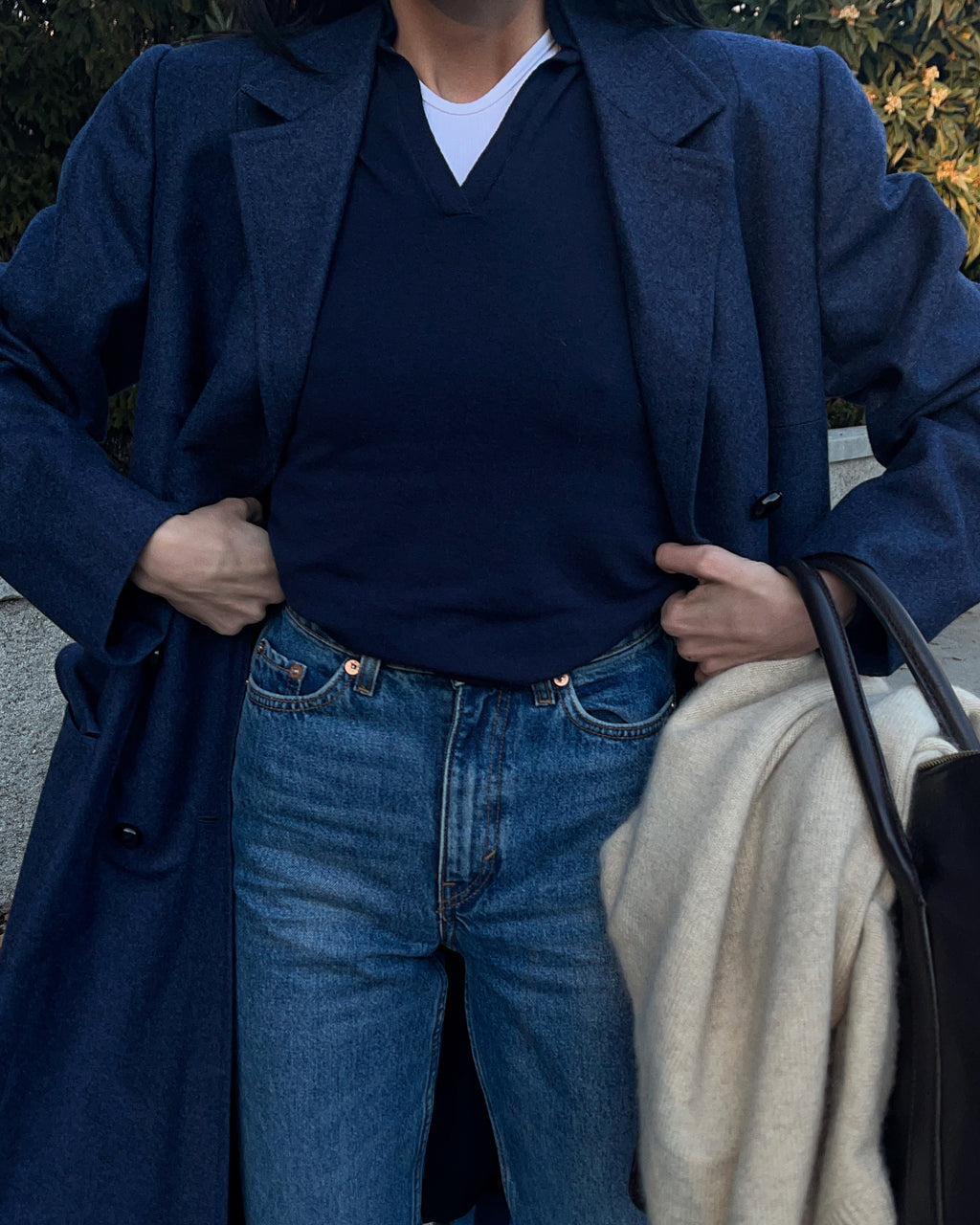 Jil sander wool polo