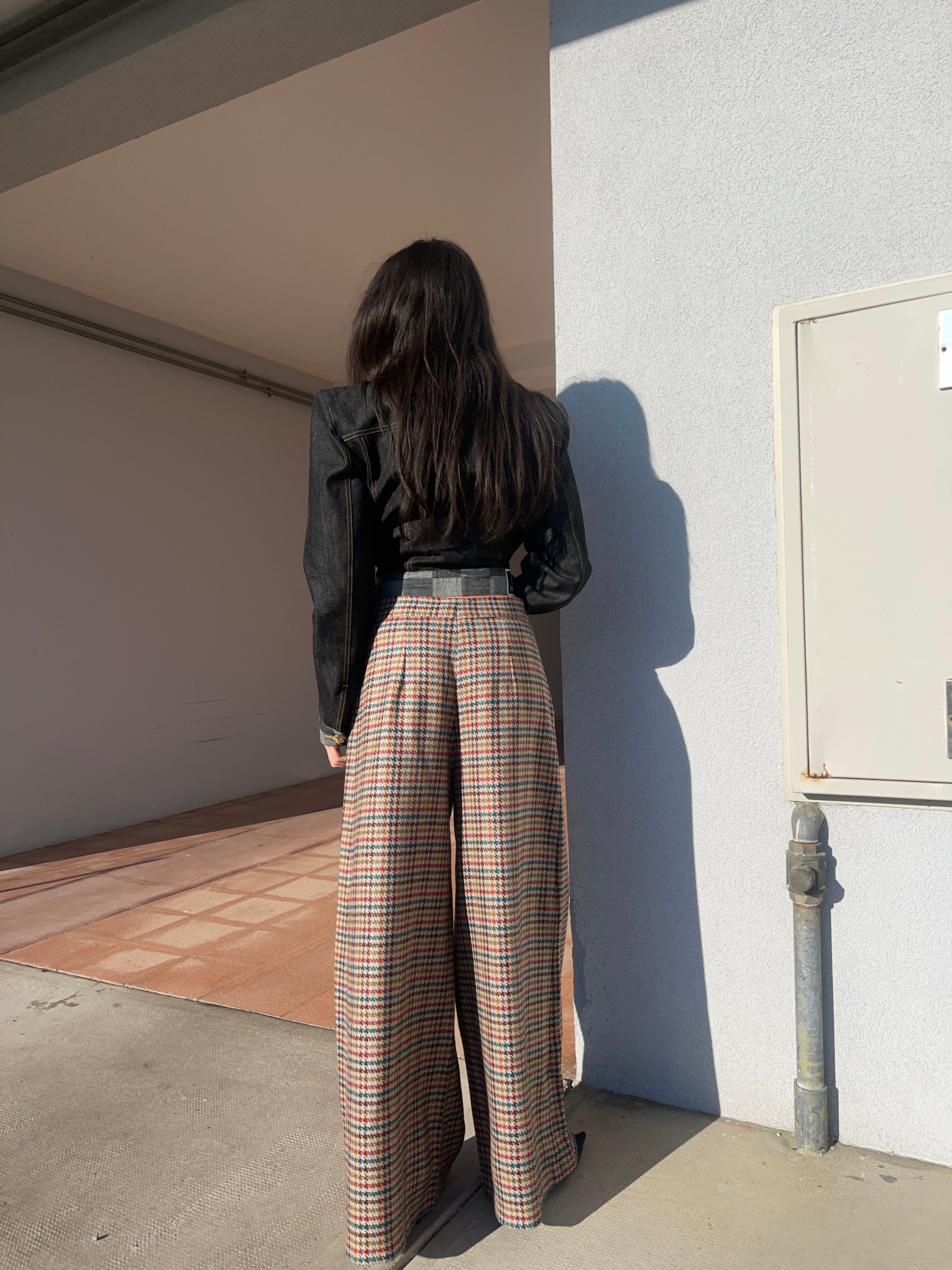 100 wool sartorial trousers