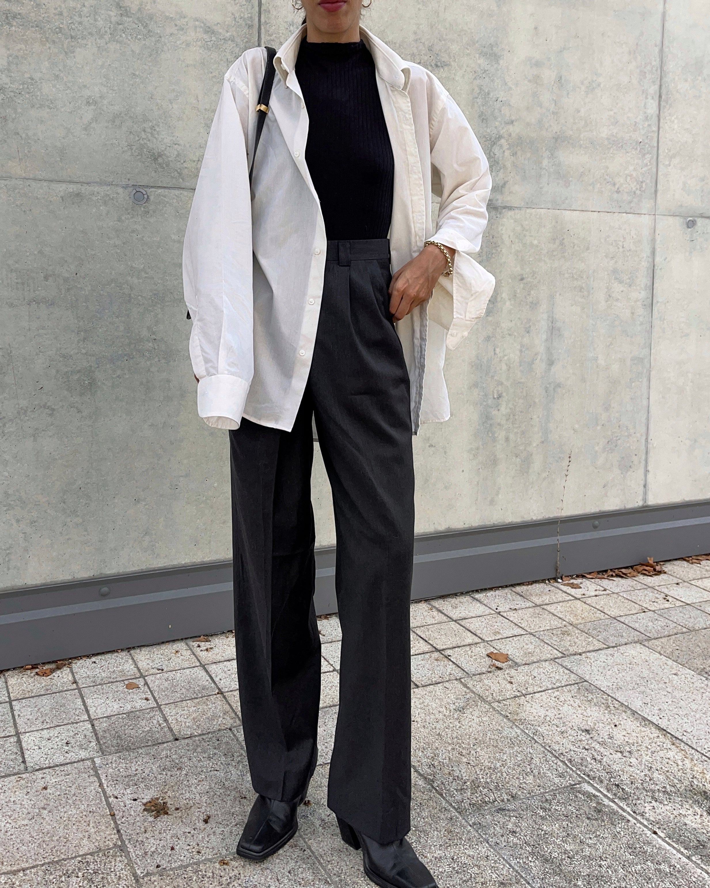 Pantaloni uomo 100 lana