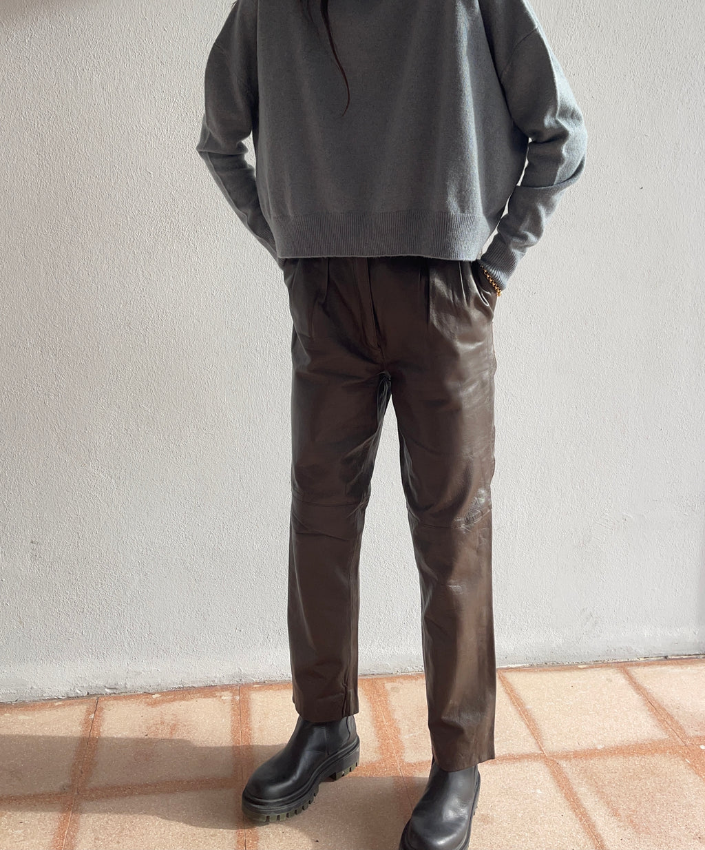 100 cashmere cropped pullover