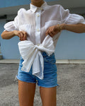 Camicia fiocco