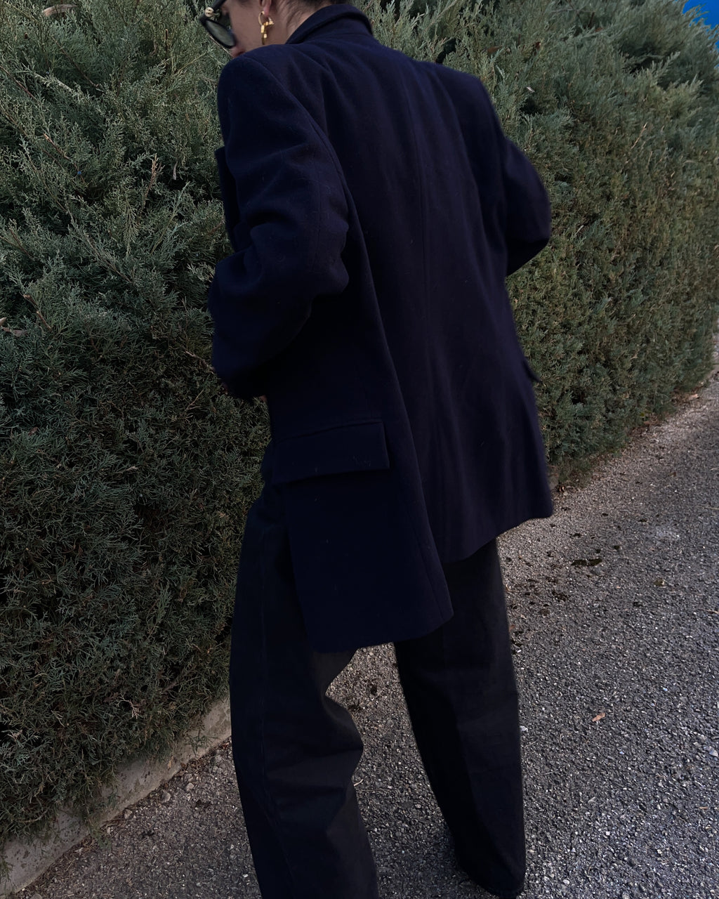 Blazer oversize blue