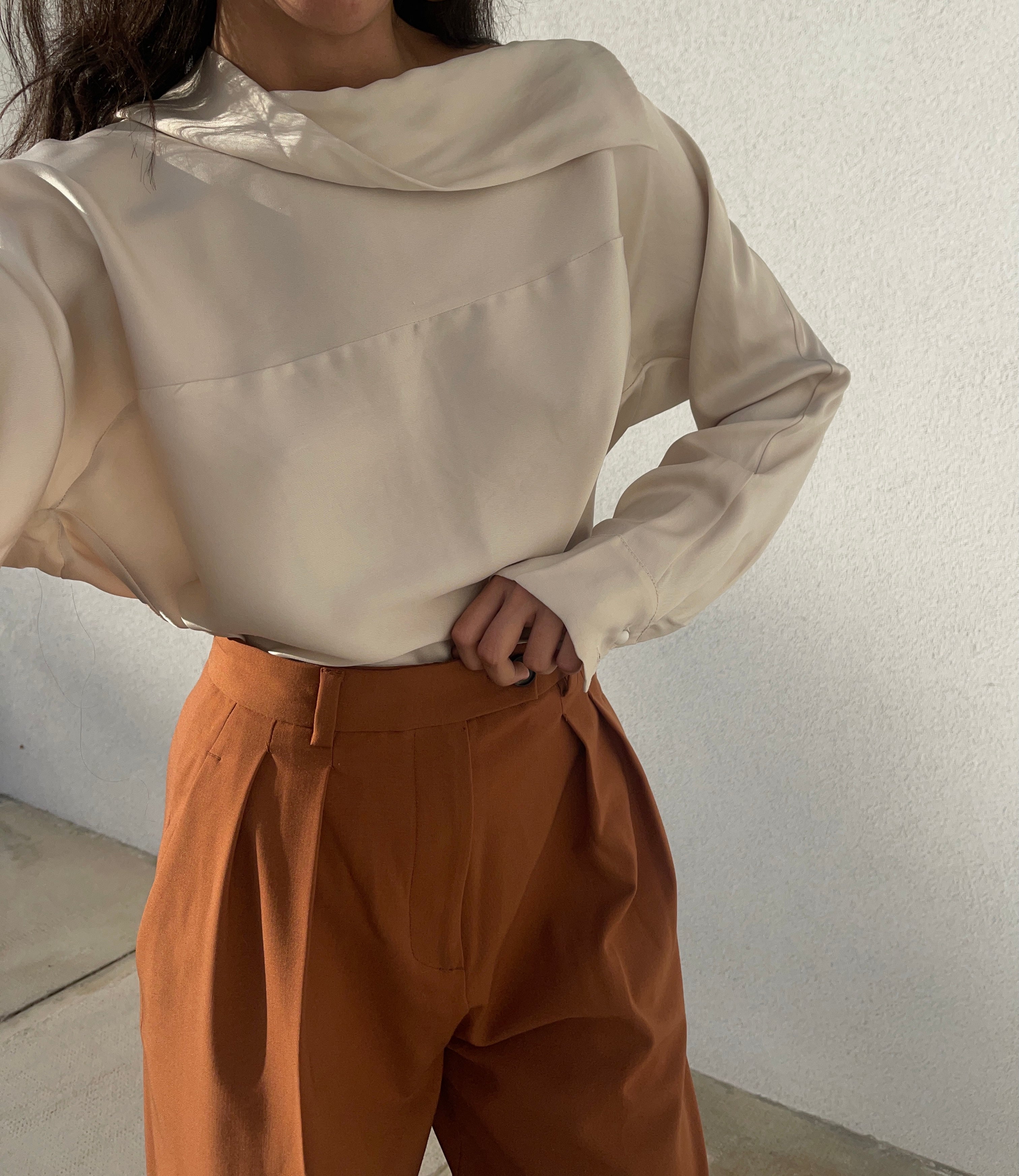 Champagne blusa
