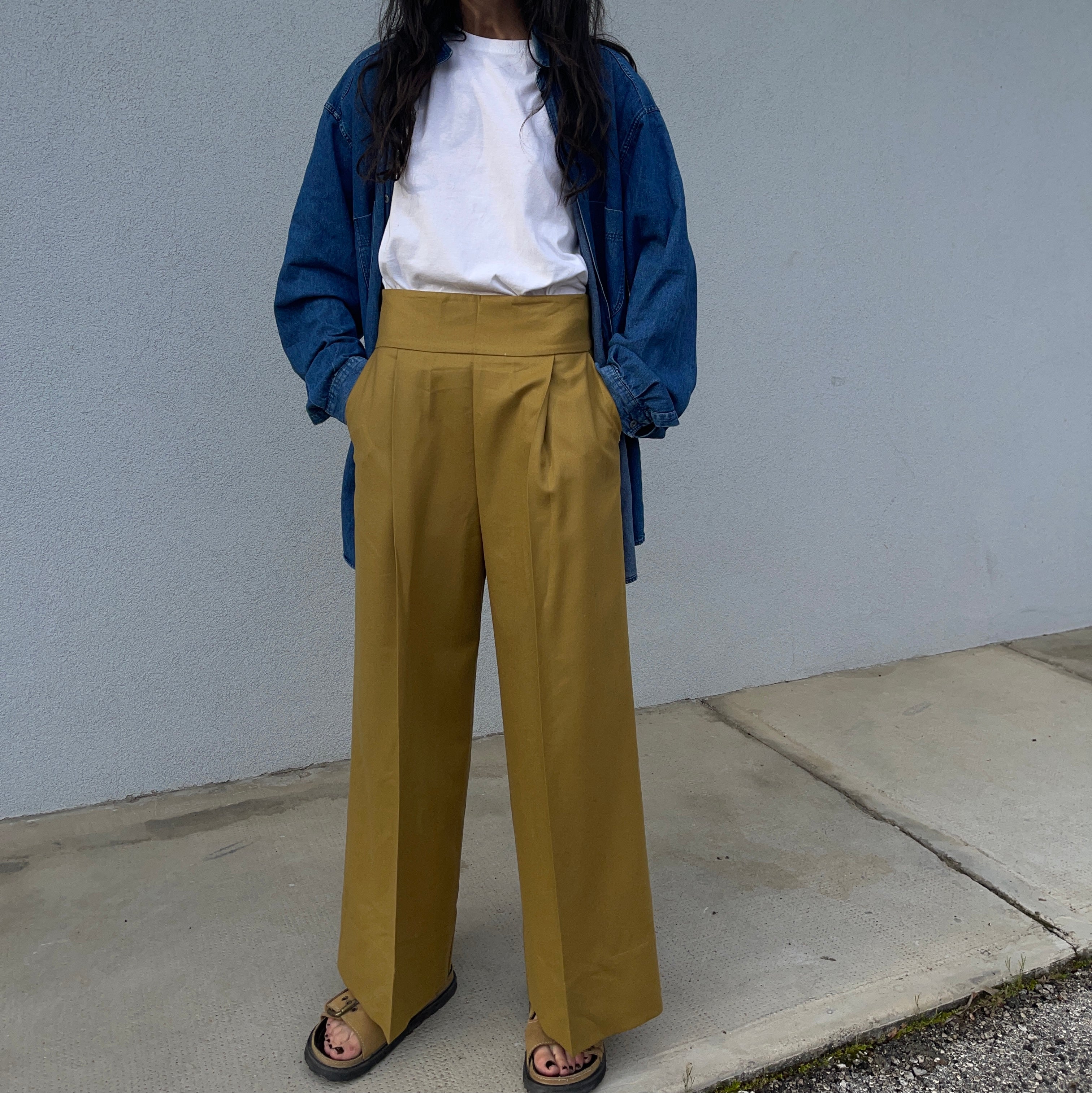100 wool trousers