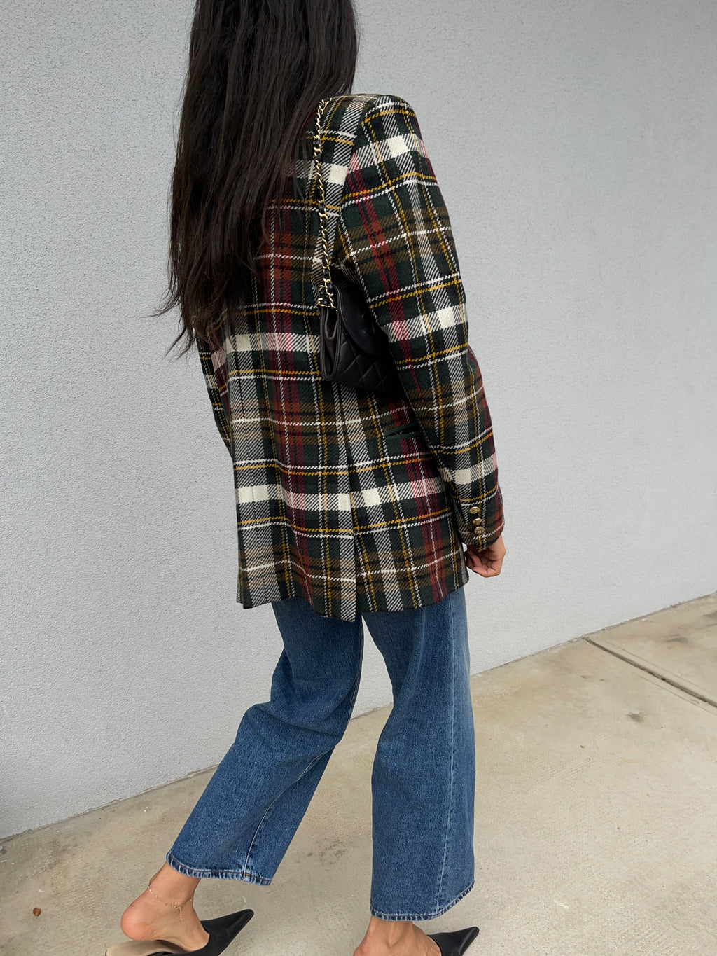 Blazer tartan