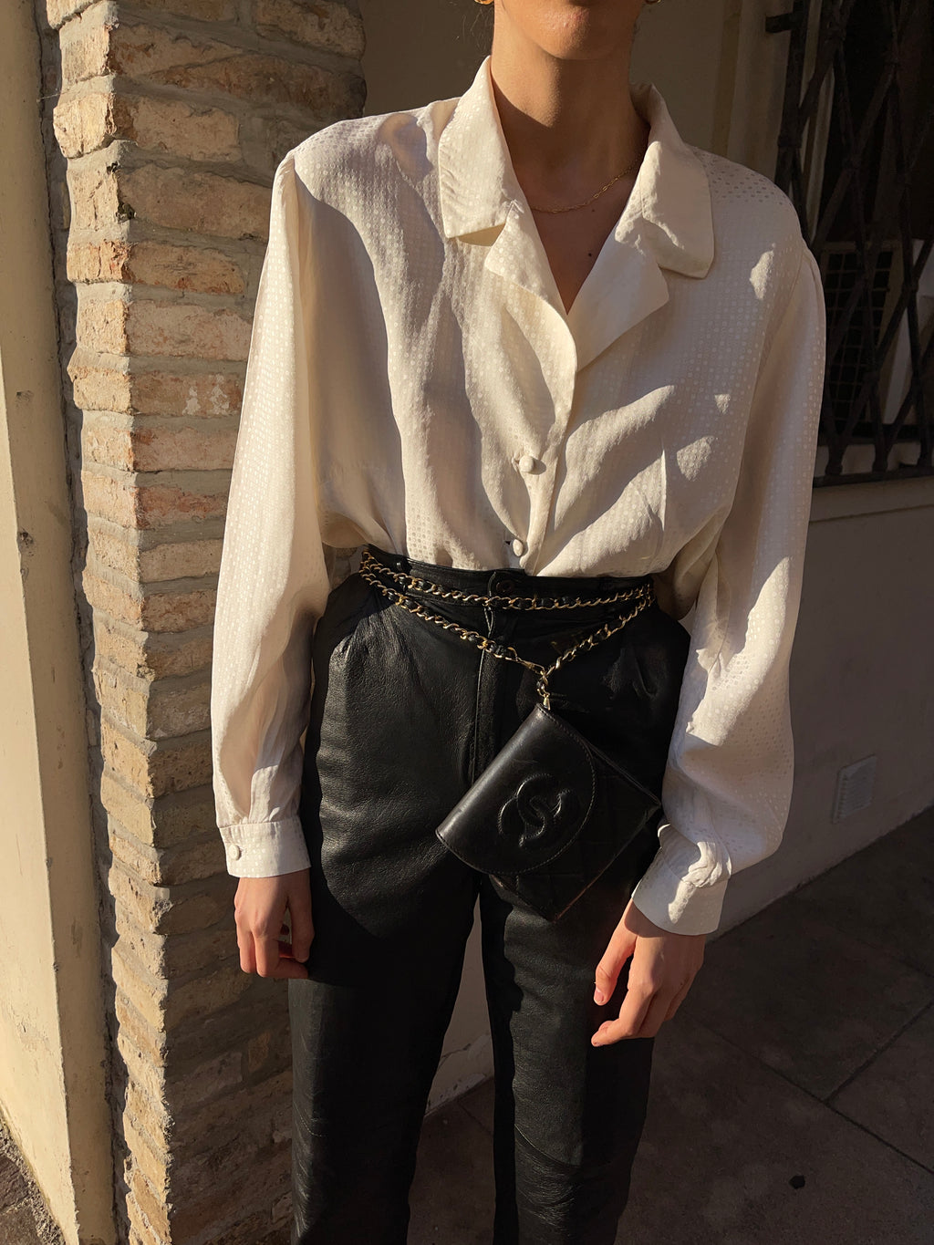Silk shirt sartorial