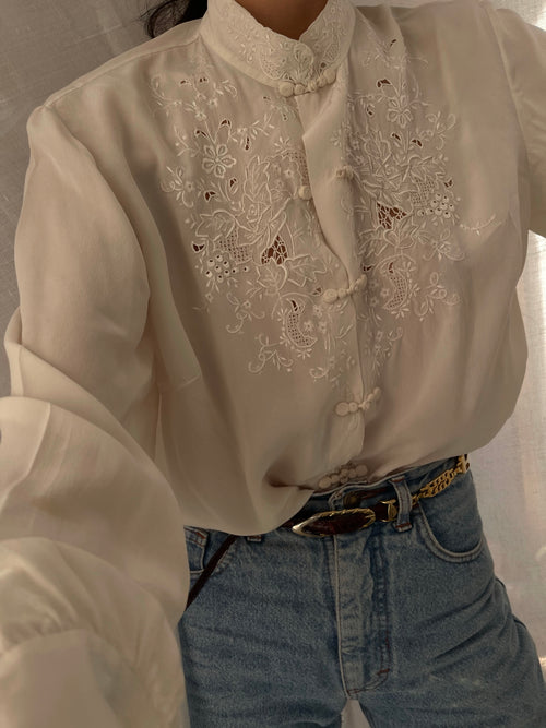 100 silk shirt