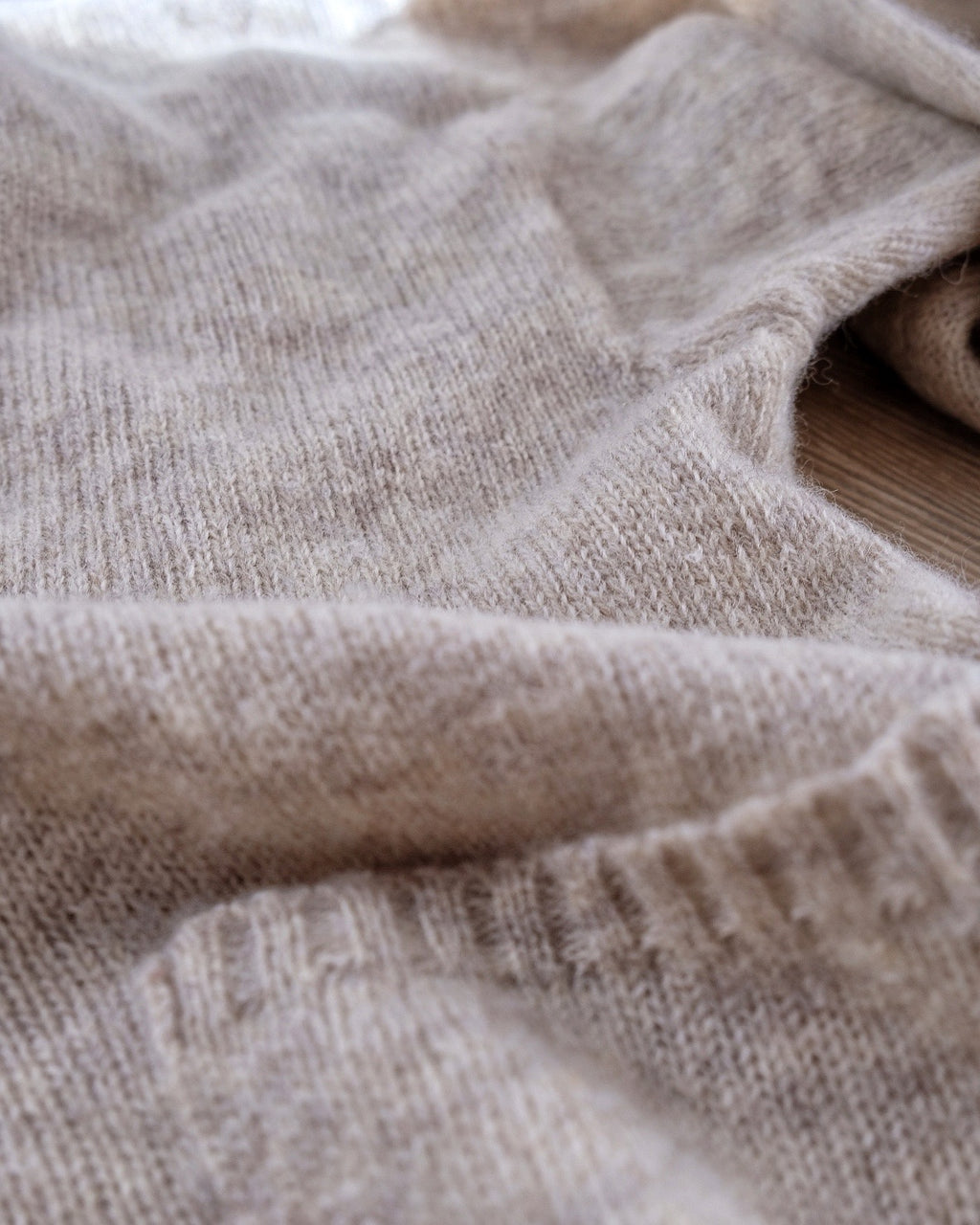 100% wool beige cardigan