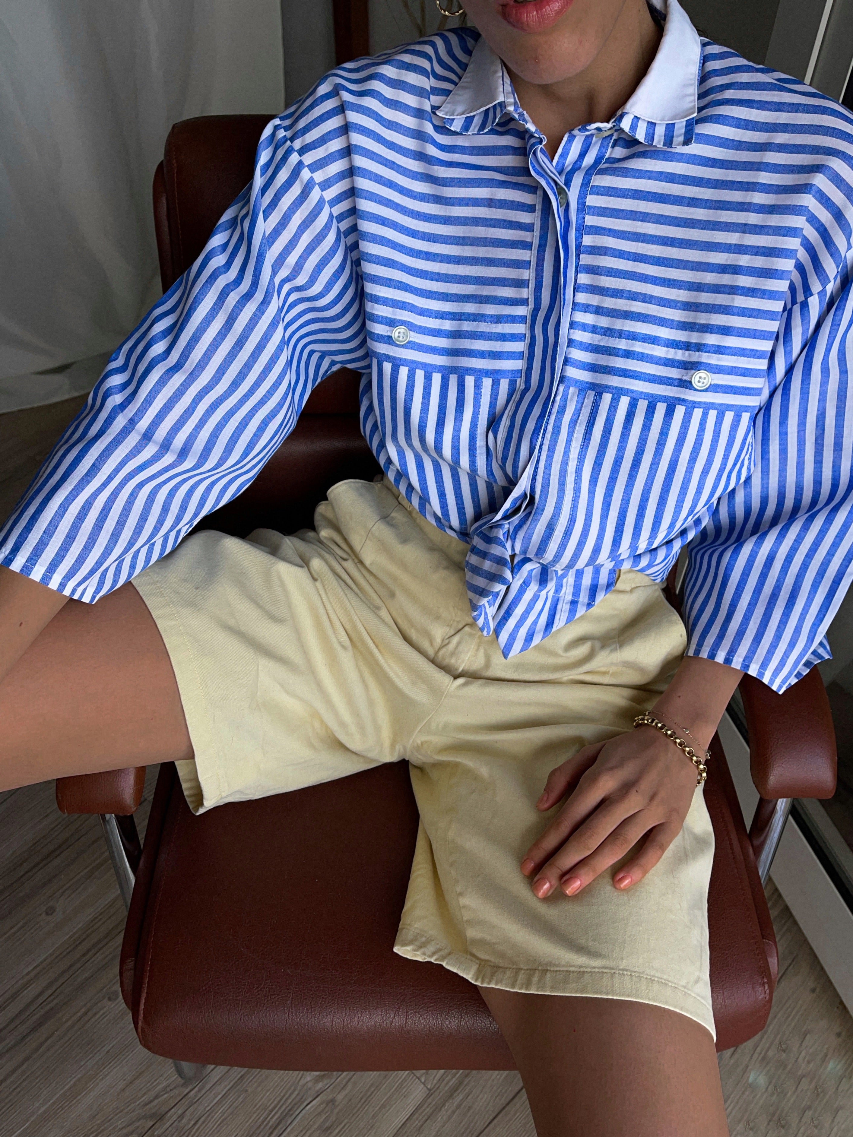 Stripes re worked shirt