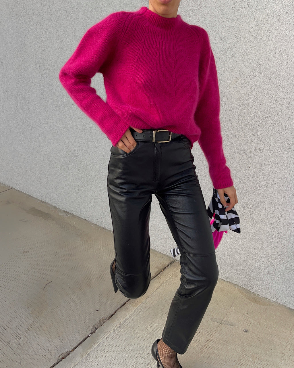 Fucsia jumper