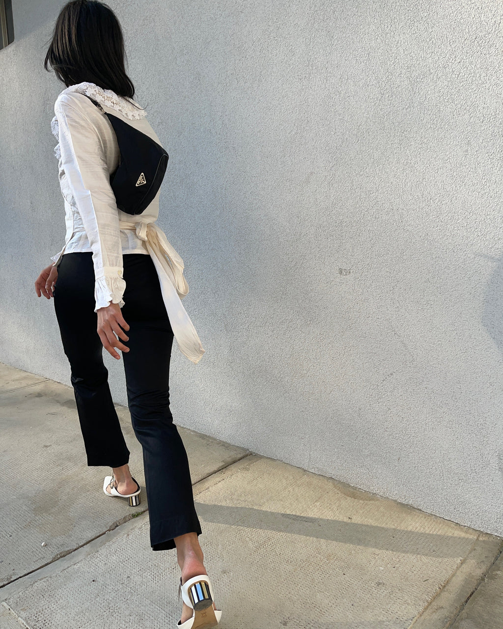 100% pure silk wrap blouse