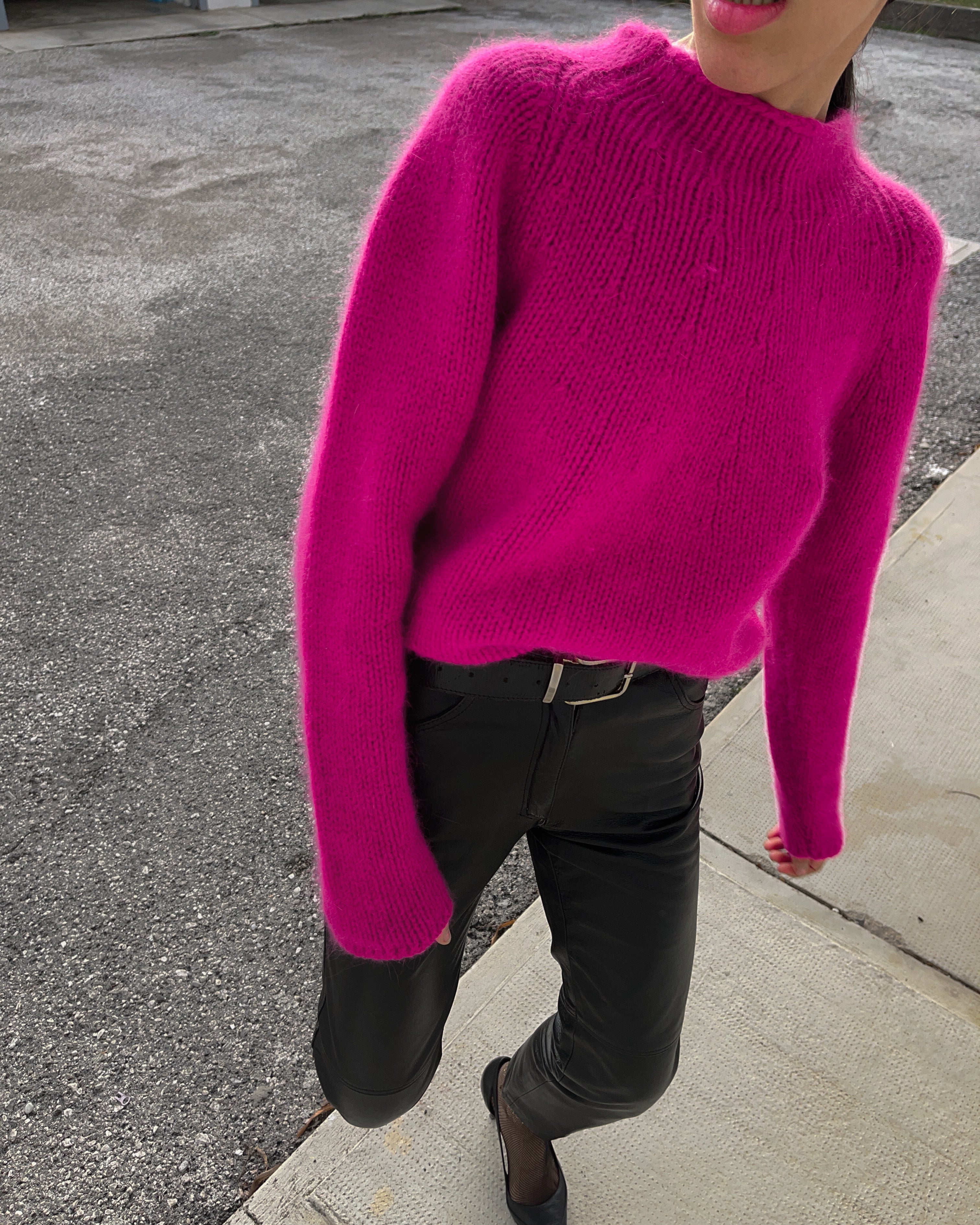 Fucsia jumper