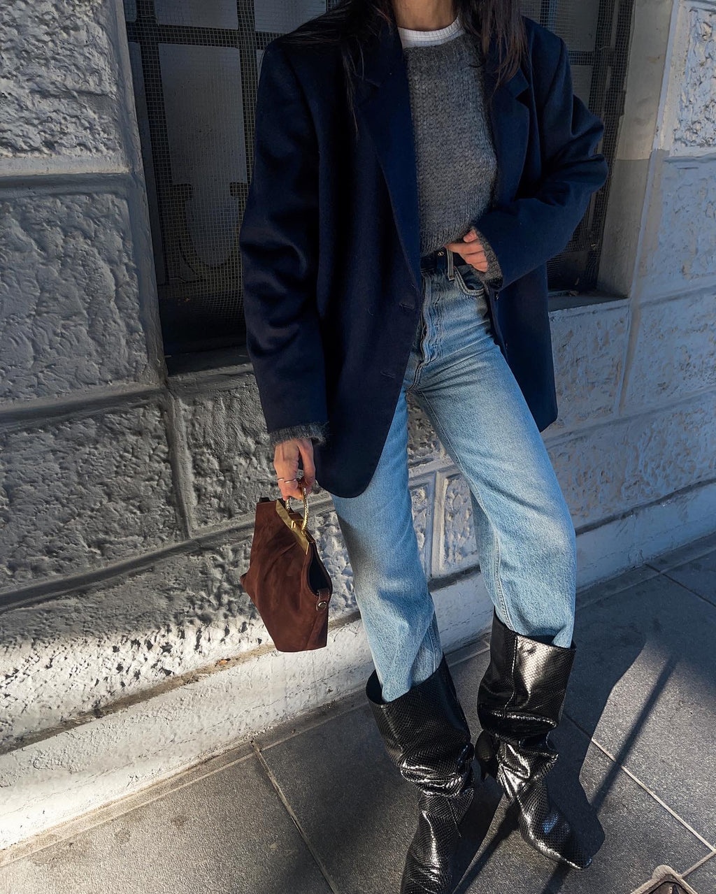 Blue blazer