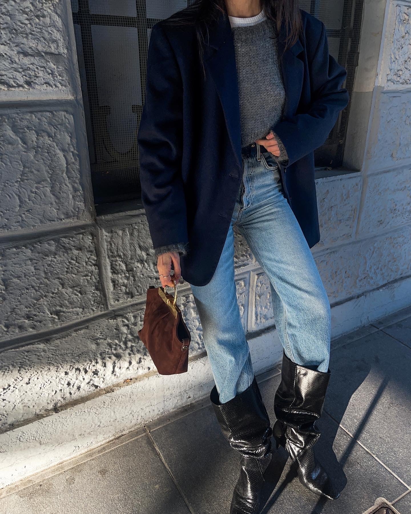 Blue blazer