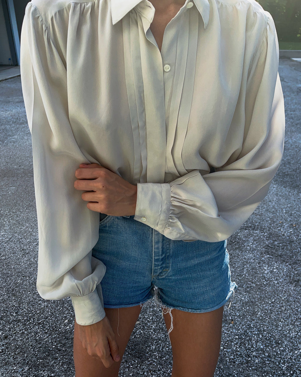 Camicia 100% seta
