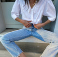 100% cotton button down shirt