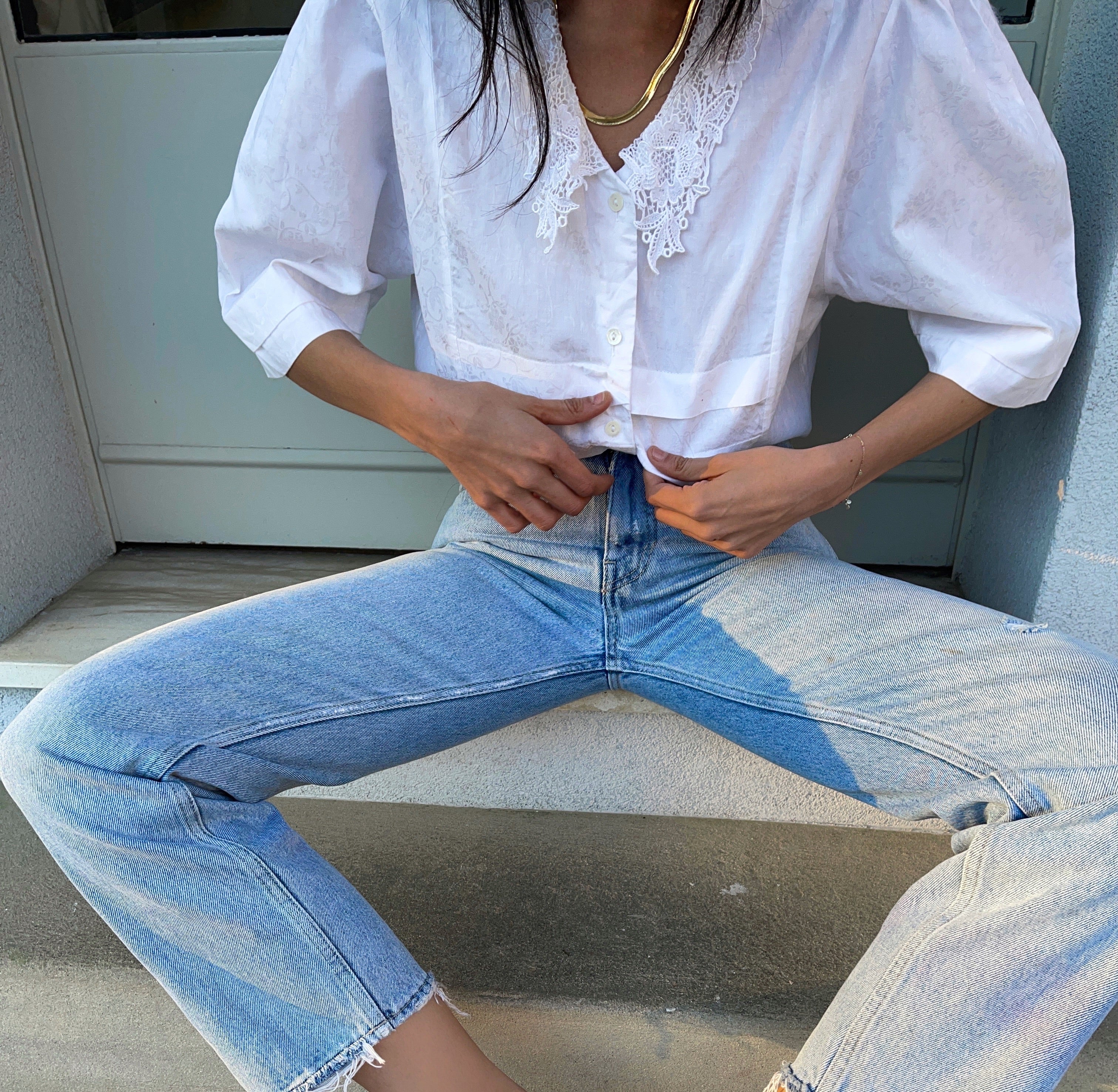 100% cotton button down shirt