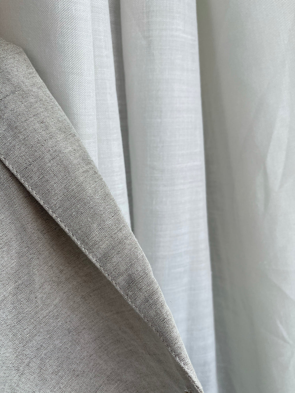 Oversize linen blazer