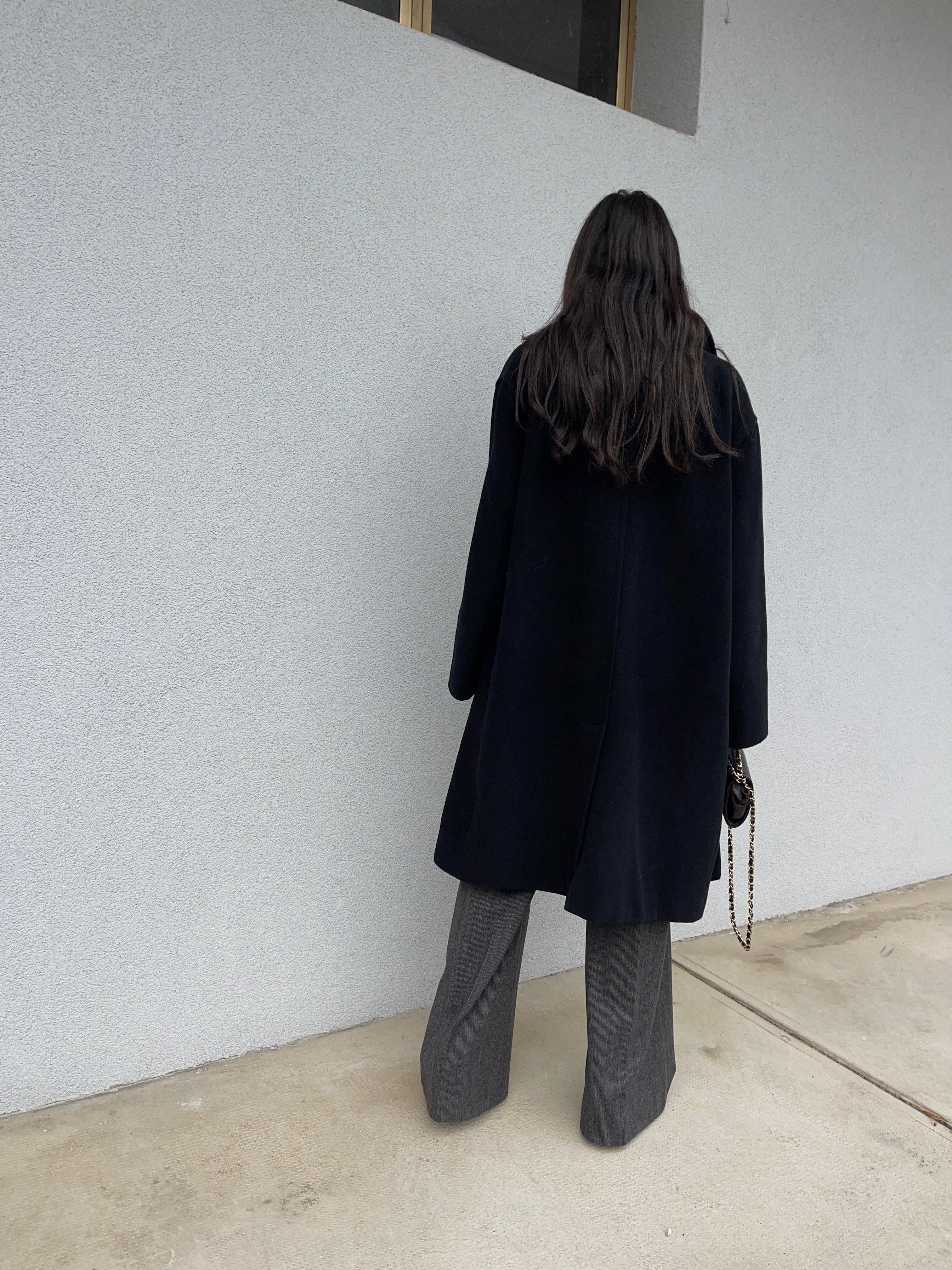 Max & co black coat