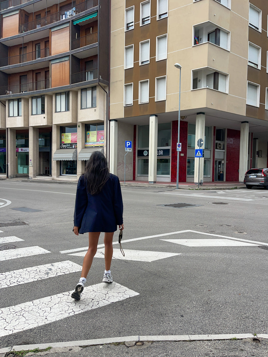 Blue blazer