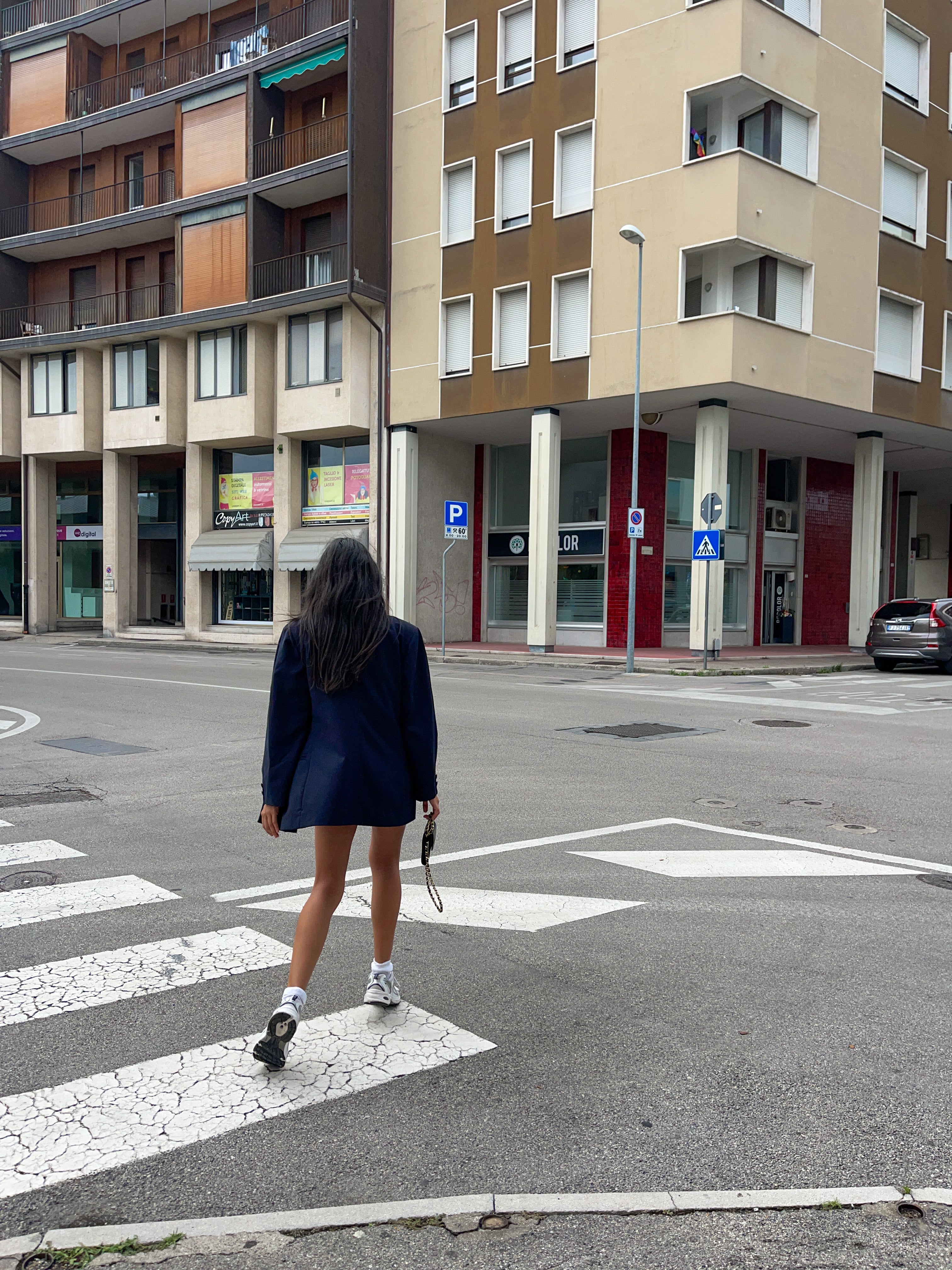 Blue blazer