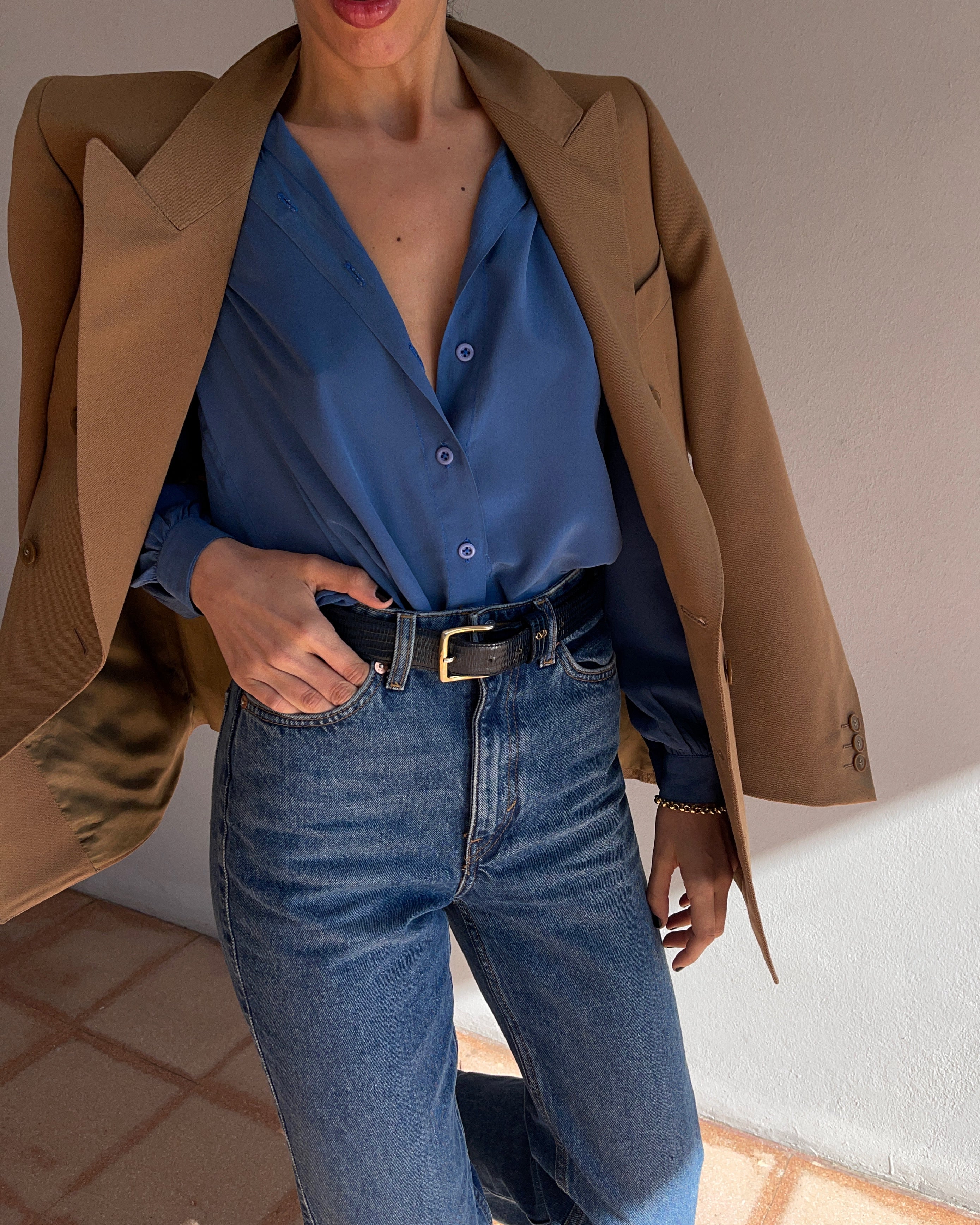 Blue shirt