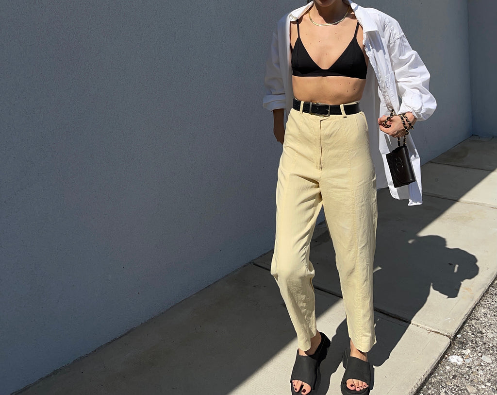 Pantalone beige