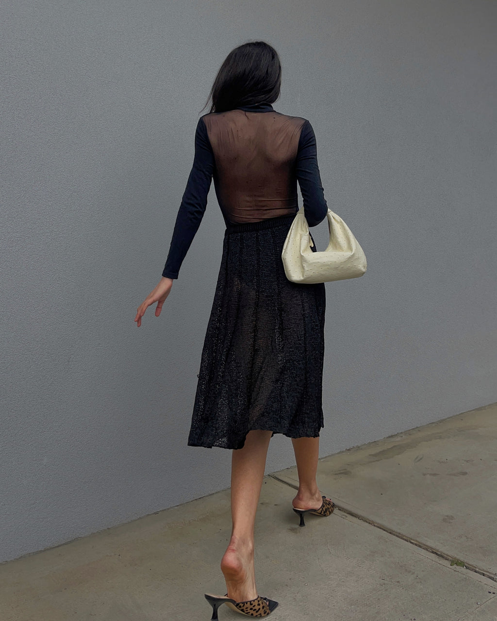 Sheer skirt