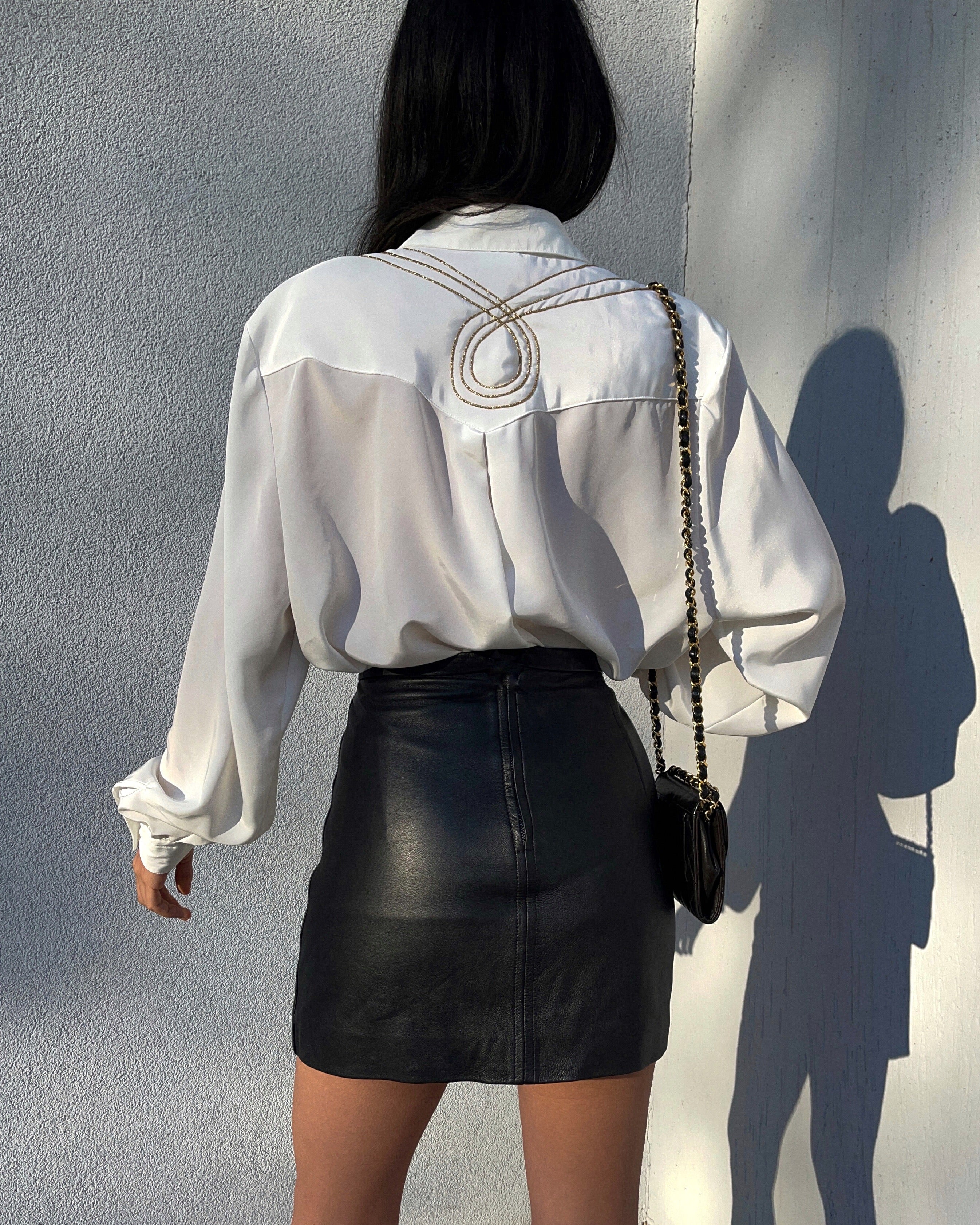 White vintage shirt