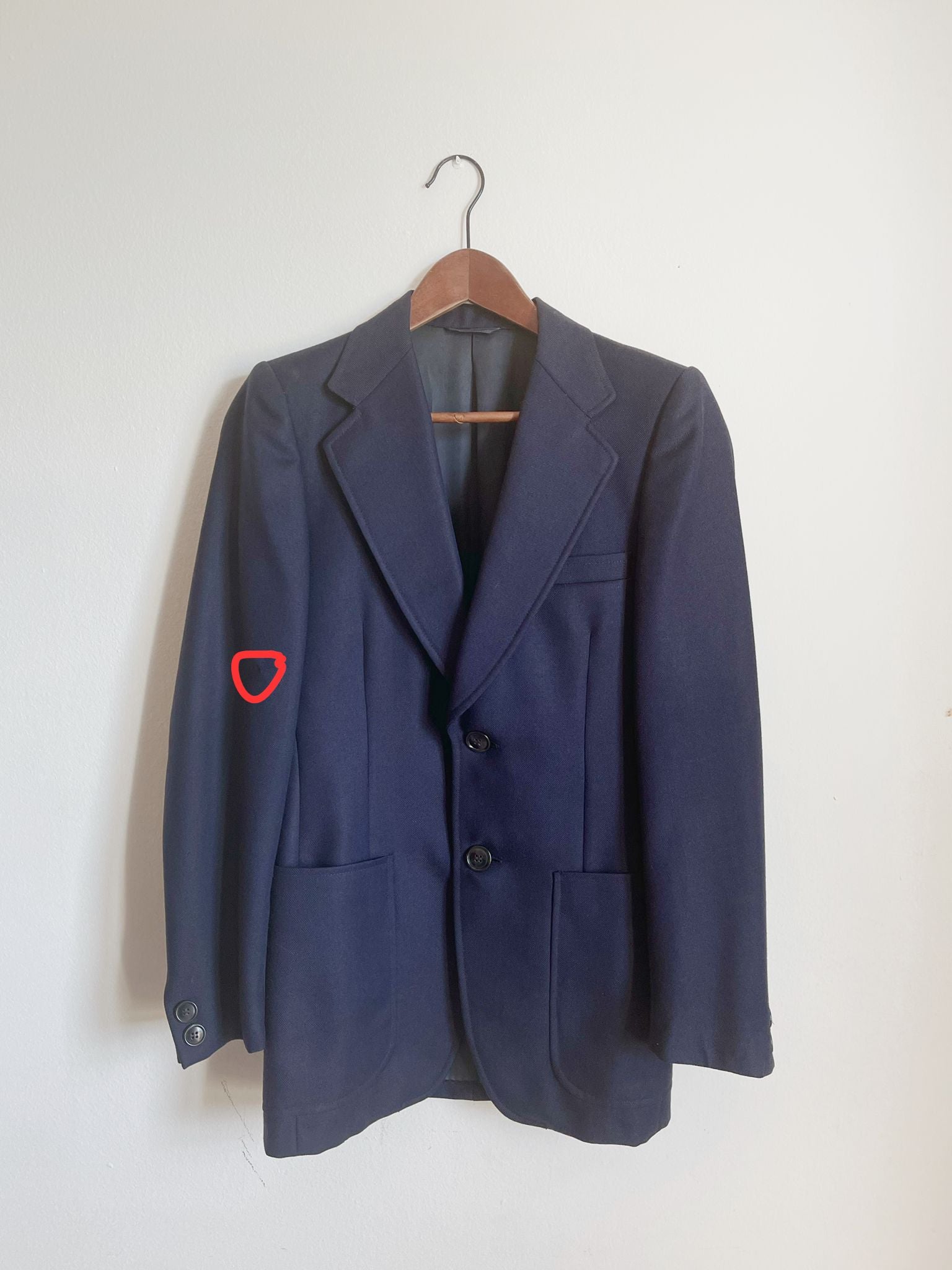 Blue blazer