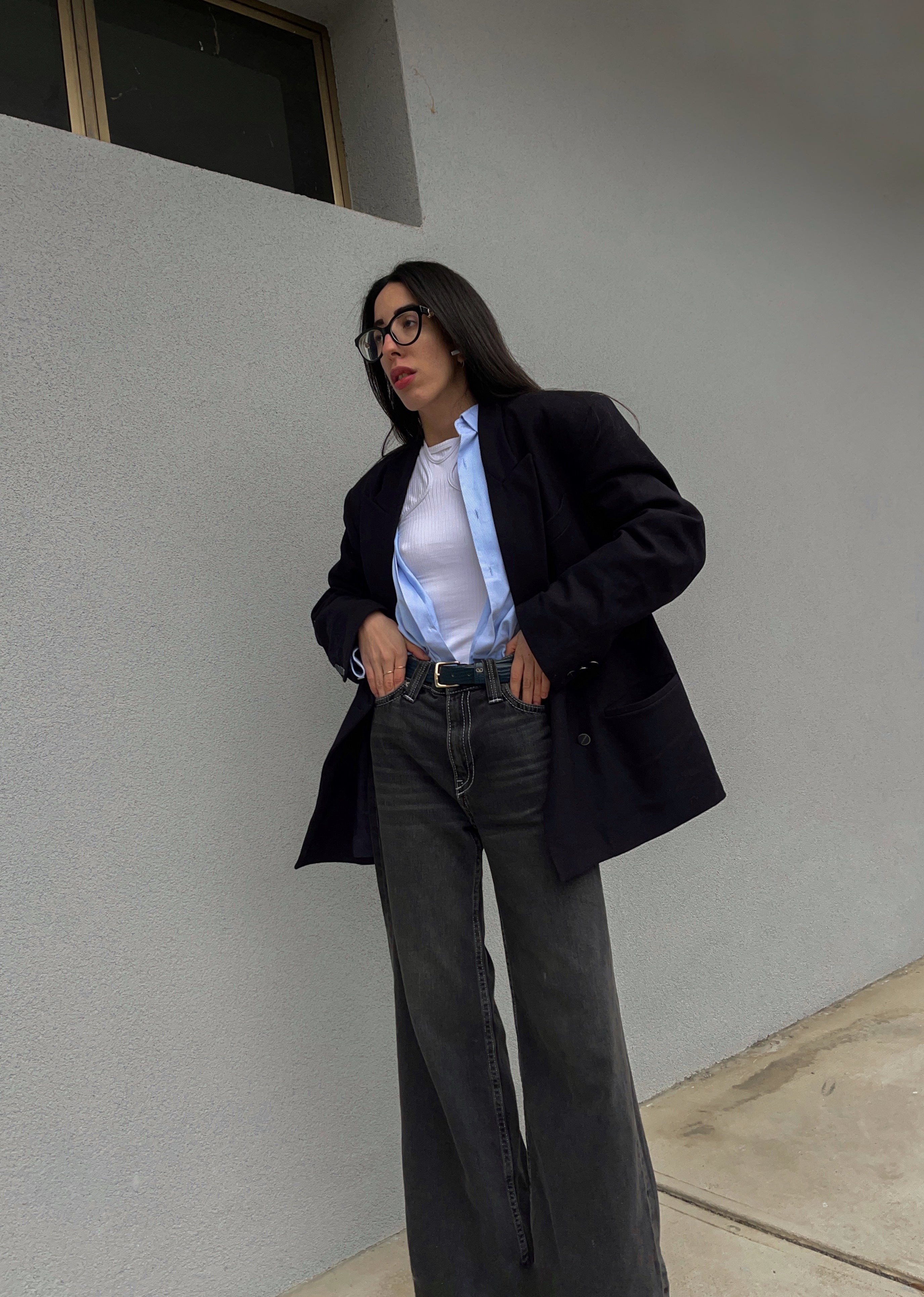 Blue blazer
