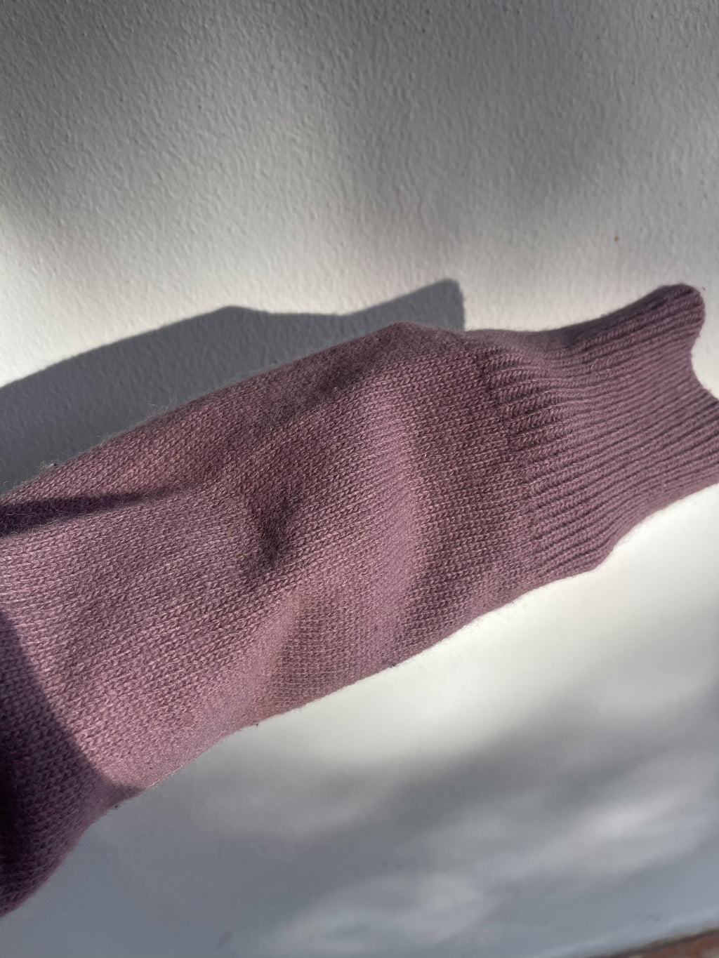 Oversize roll neck jumper