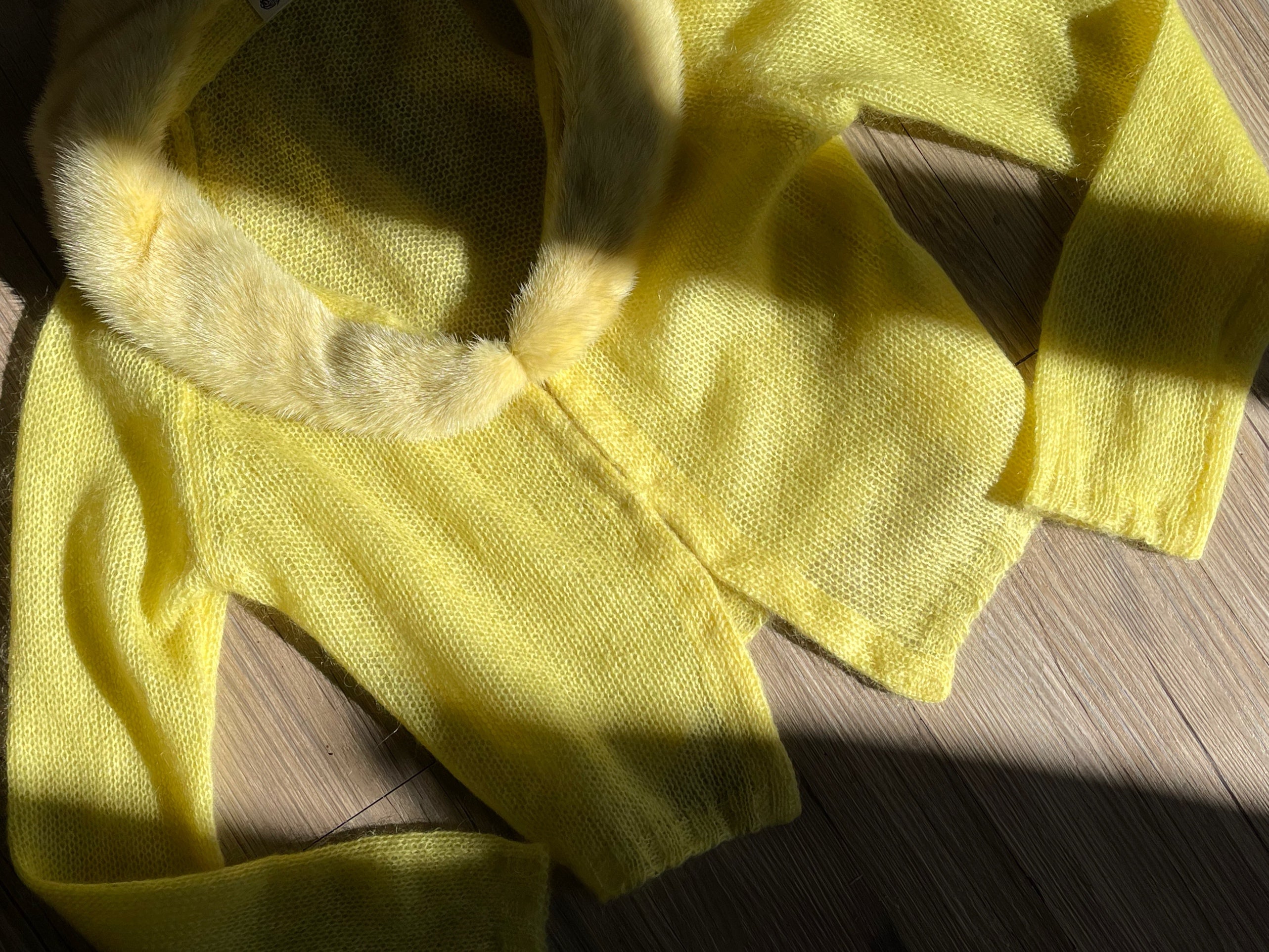Bluemarine yellow cardigan