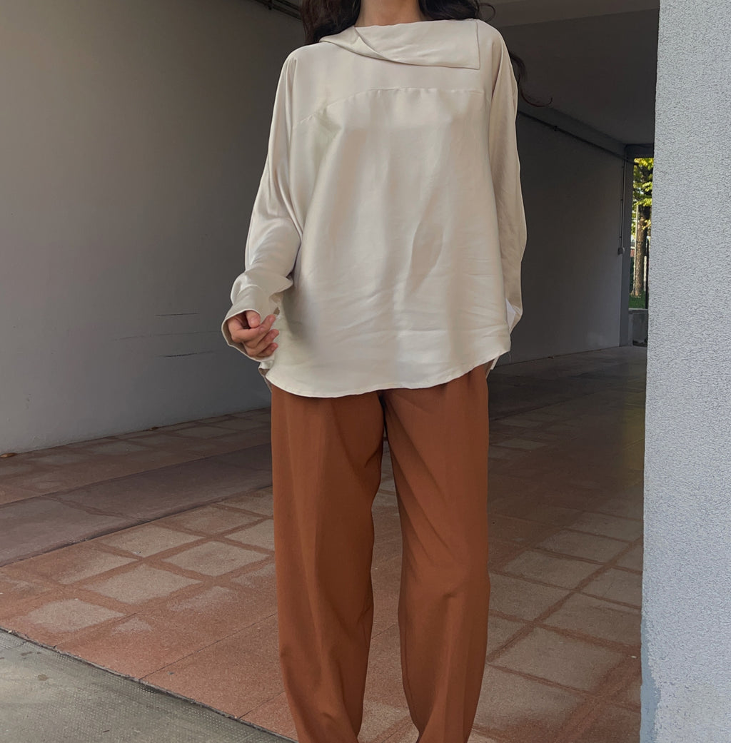 Champagne blusa